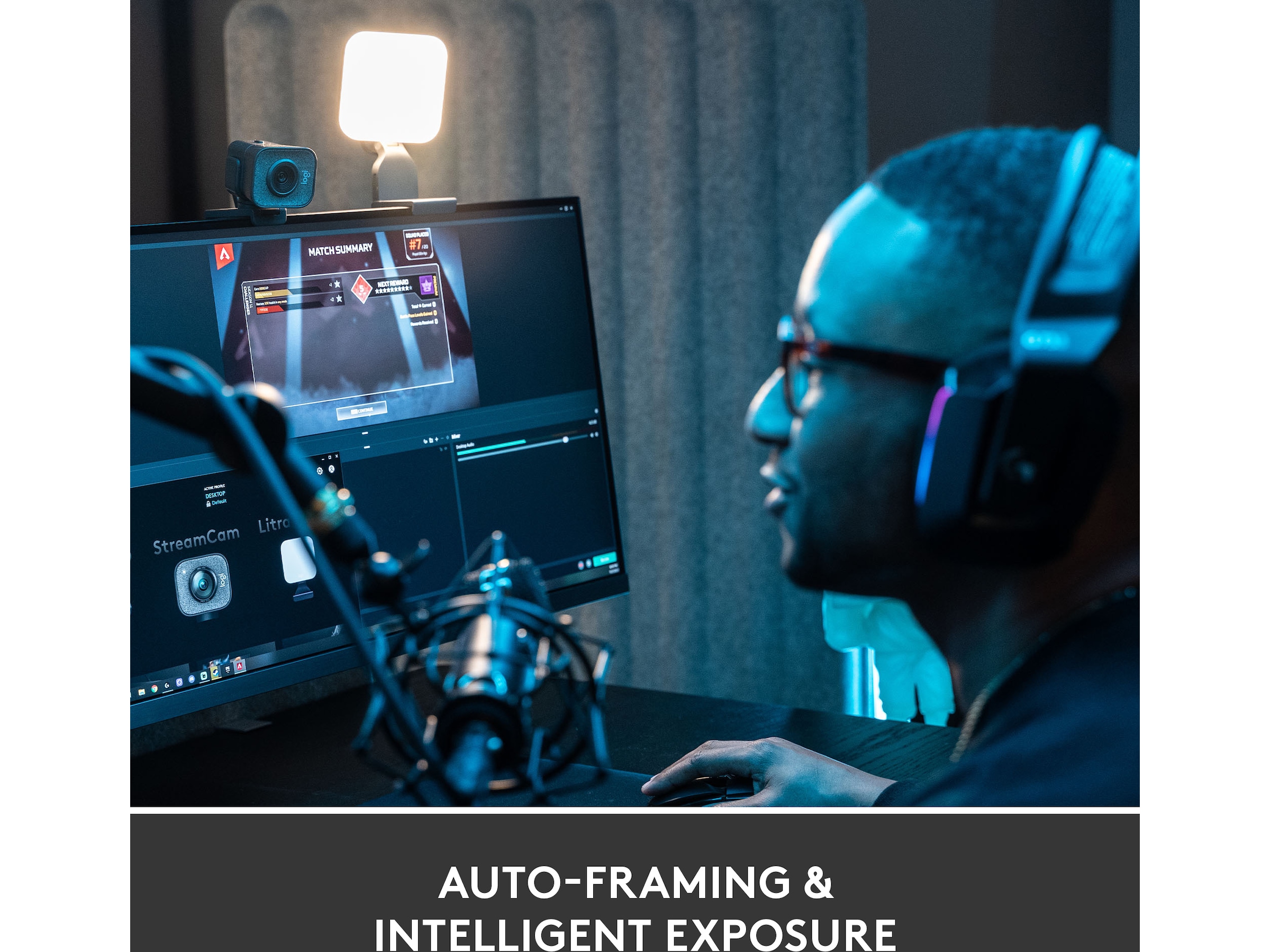 Logitech StreamCam Graphite Webkamera