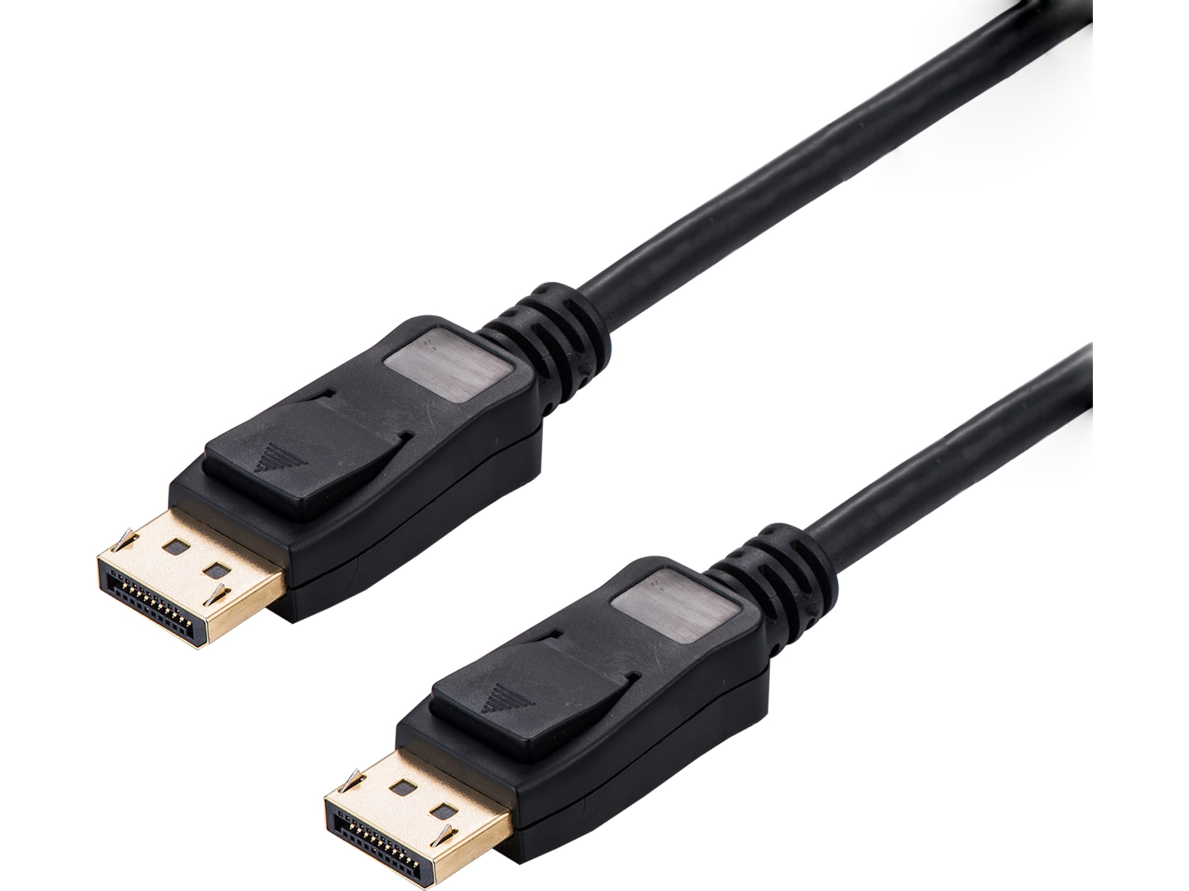 Displayport kabel 1m (sort) Monitorkabler
