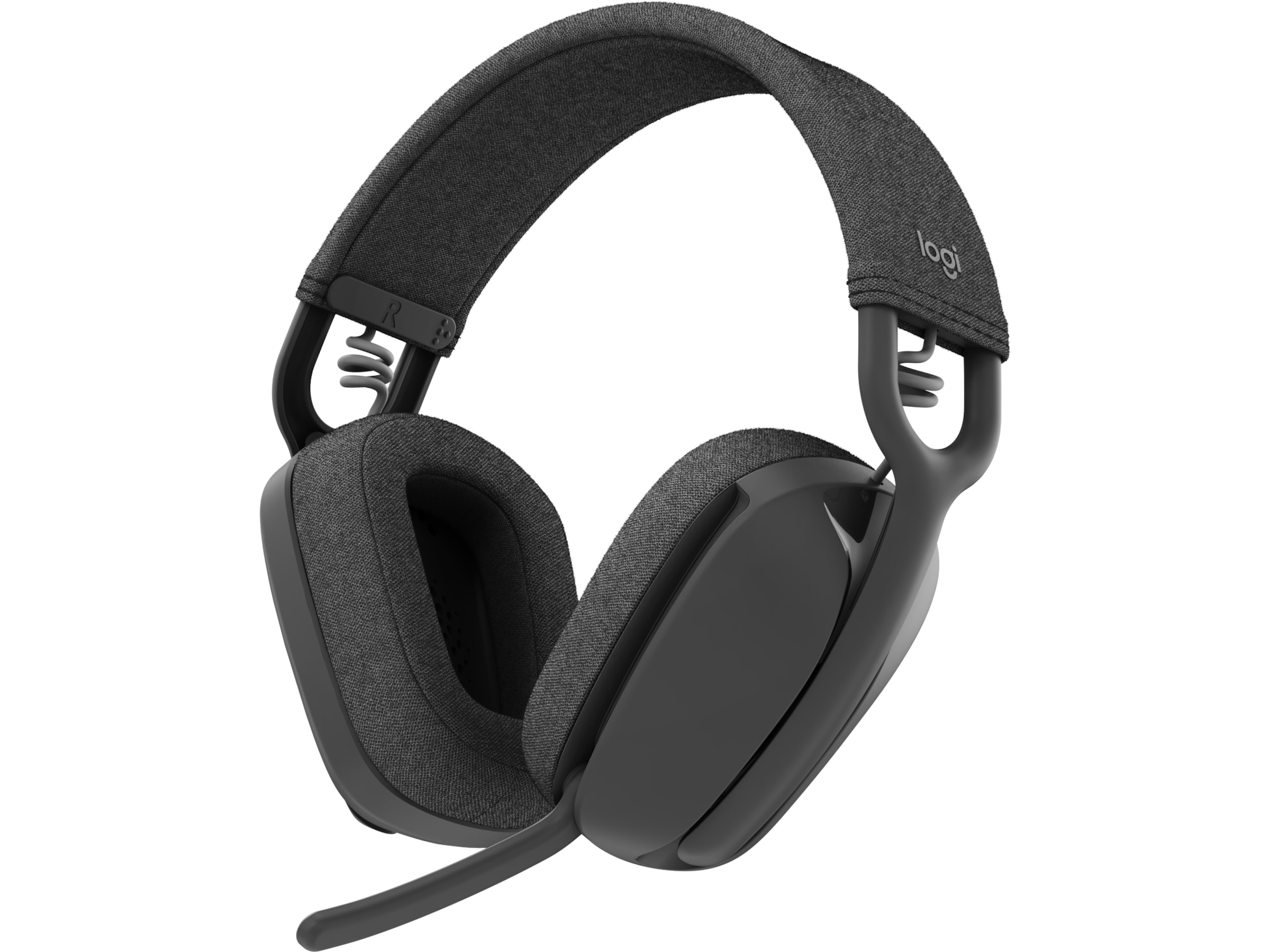 Logitech Zone Vibe 100 trådløst headset (grafittgrå) Hodetelefoner