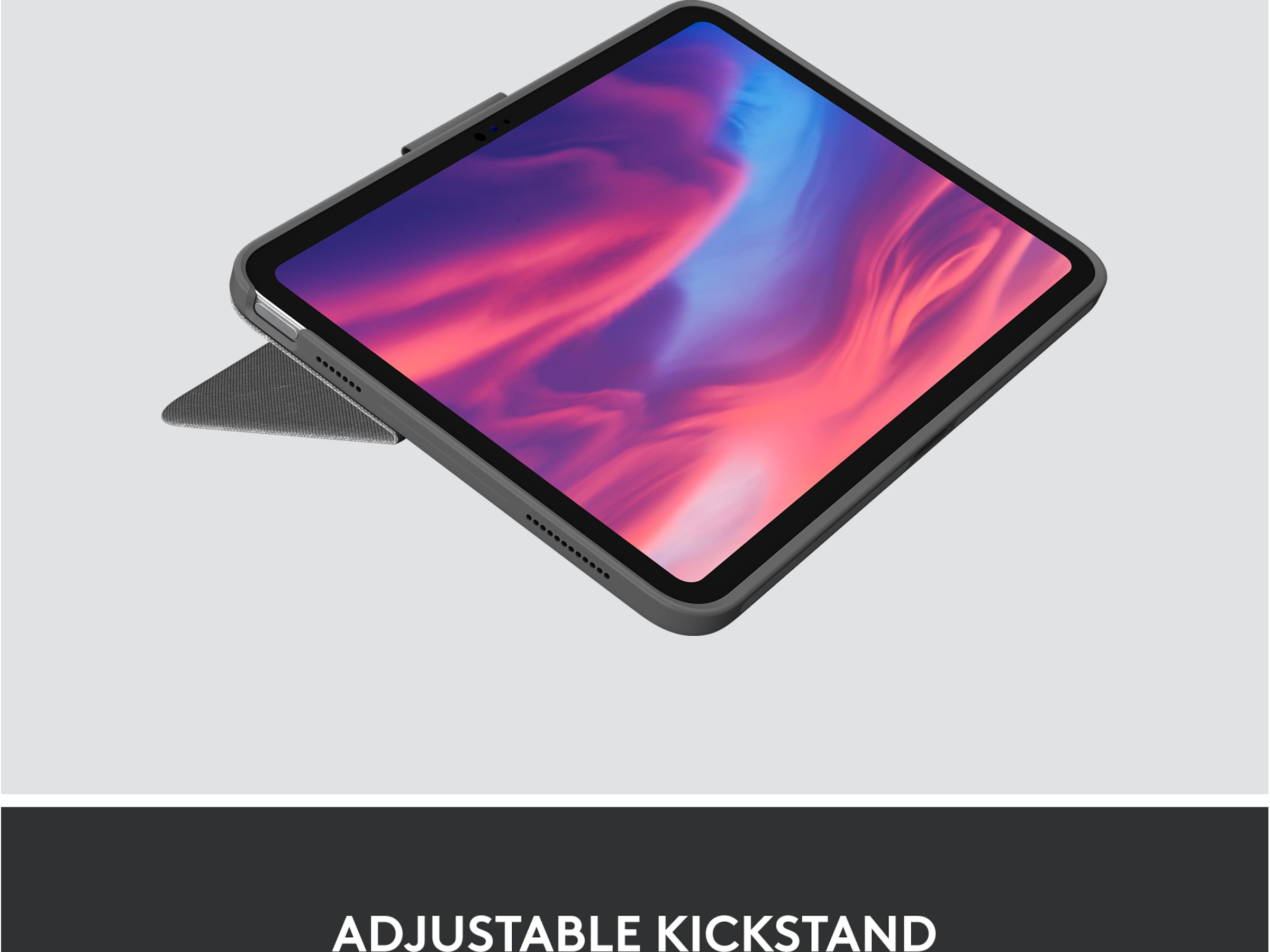 Logitech iPad 10,9" / 11" Combo Touch Tastaturdeksel (oxford grey) Deksel til nettbrett