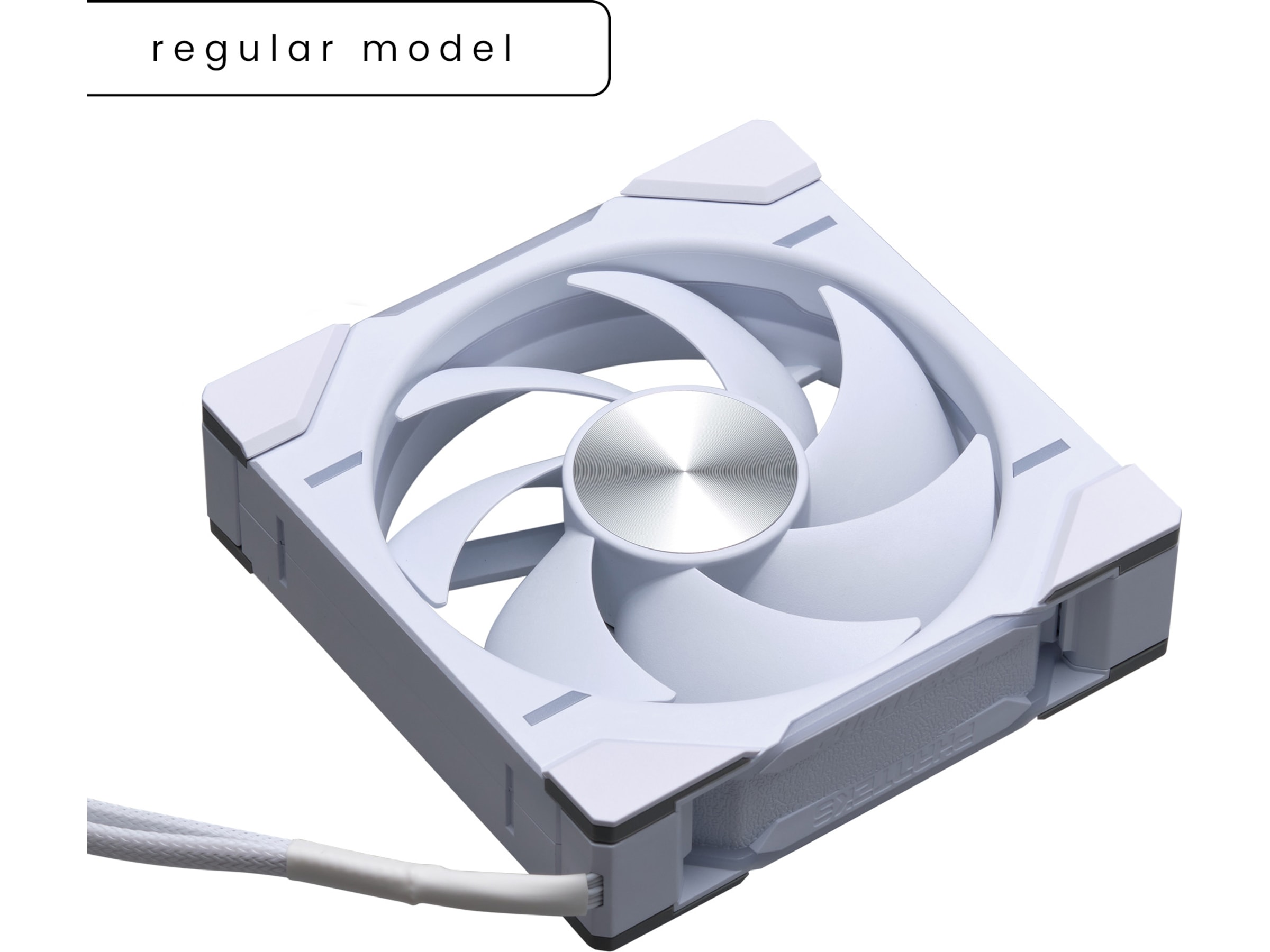 Phanteks D30 120mm PWM DRGB Vifte (hvit) Vifter