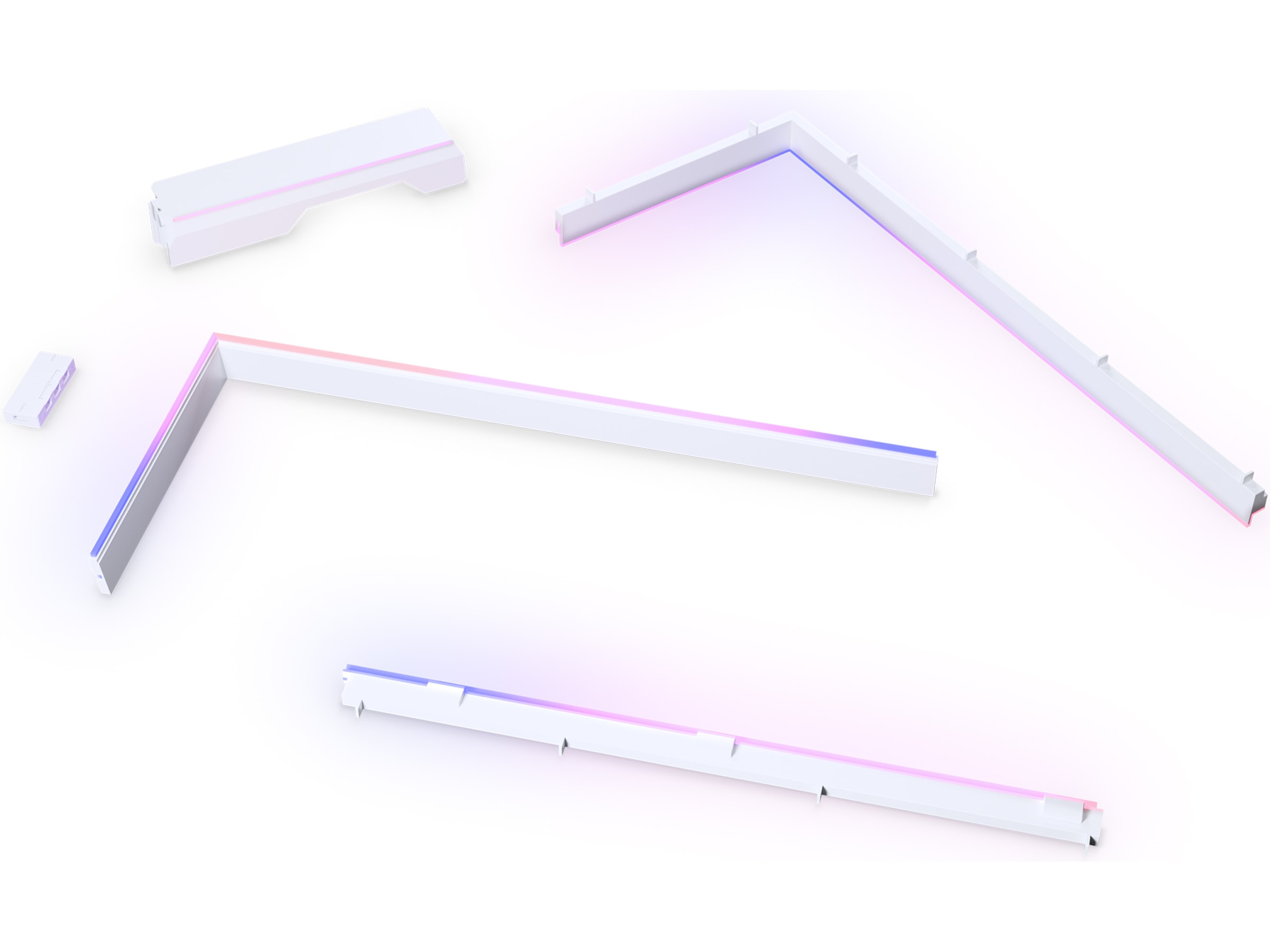 Phanteks NV5 Premium DRGB Kit (hvit) Lys