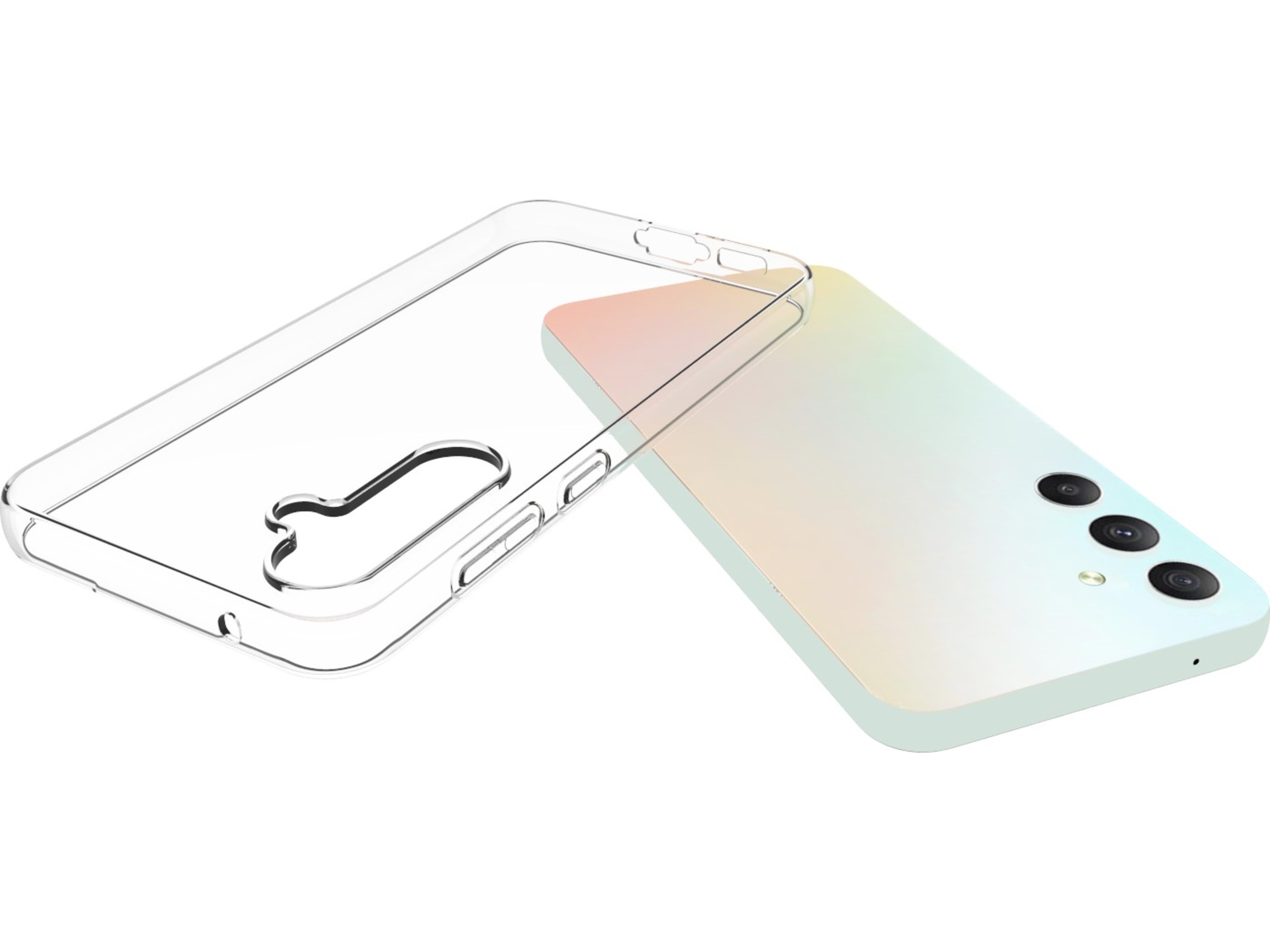 iiglo Galaxy S23 FE Silikondeksel (gjennomsiktig) Mobildeksel