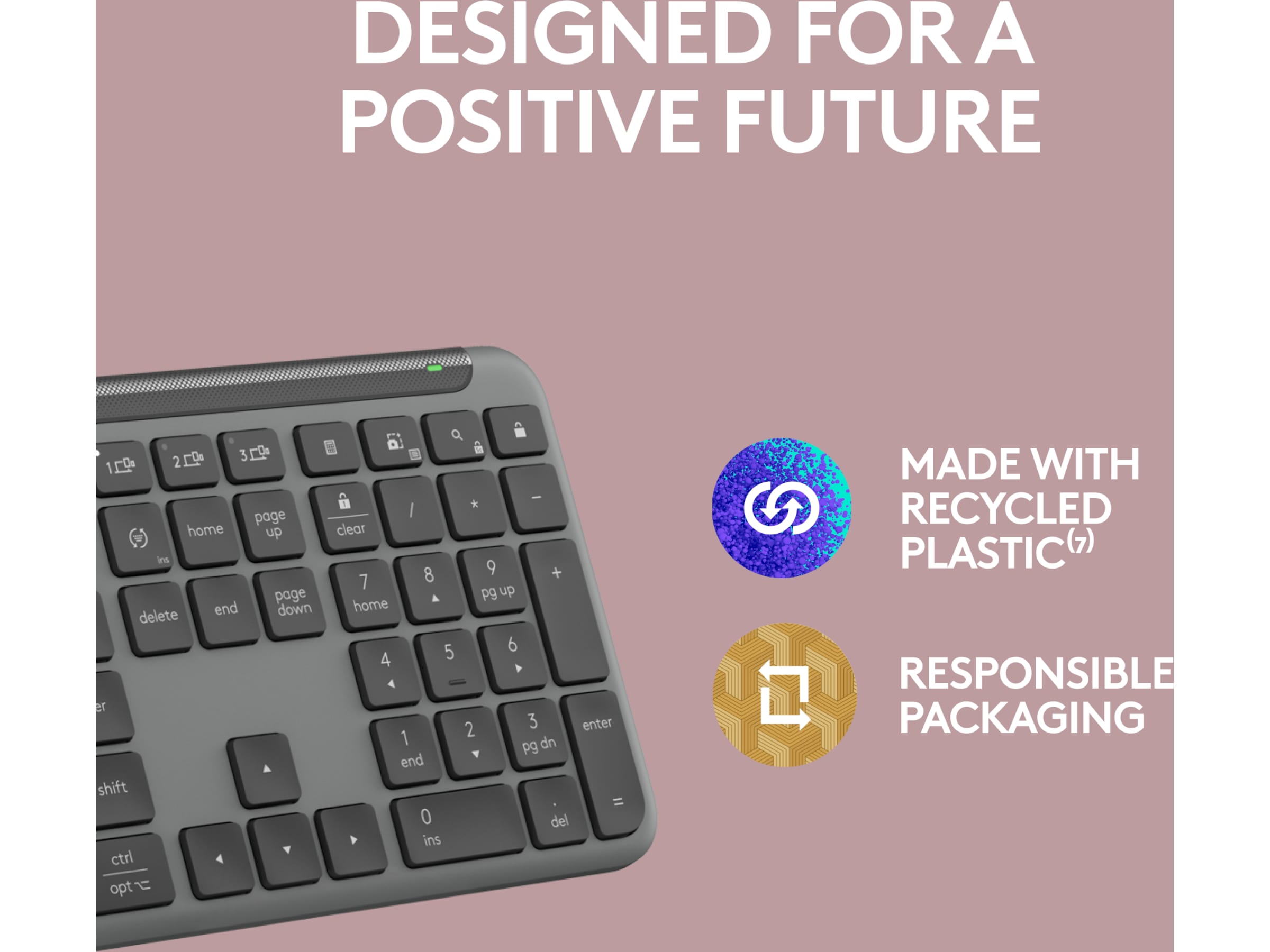 Logitech Signature Slim K950 (graphite) Tastatur