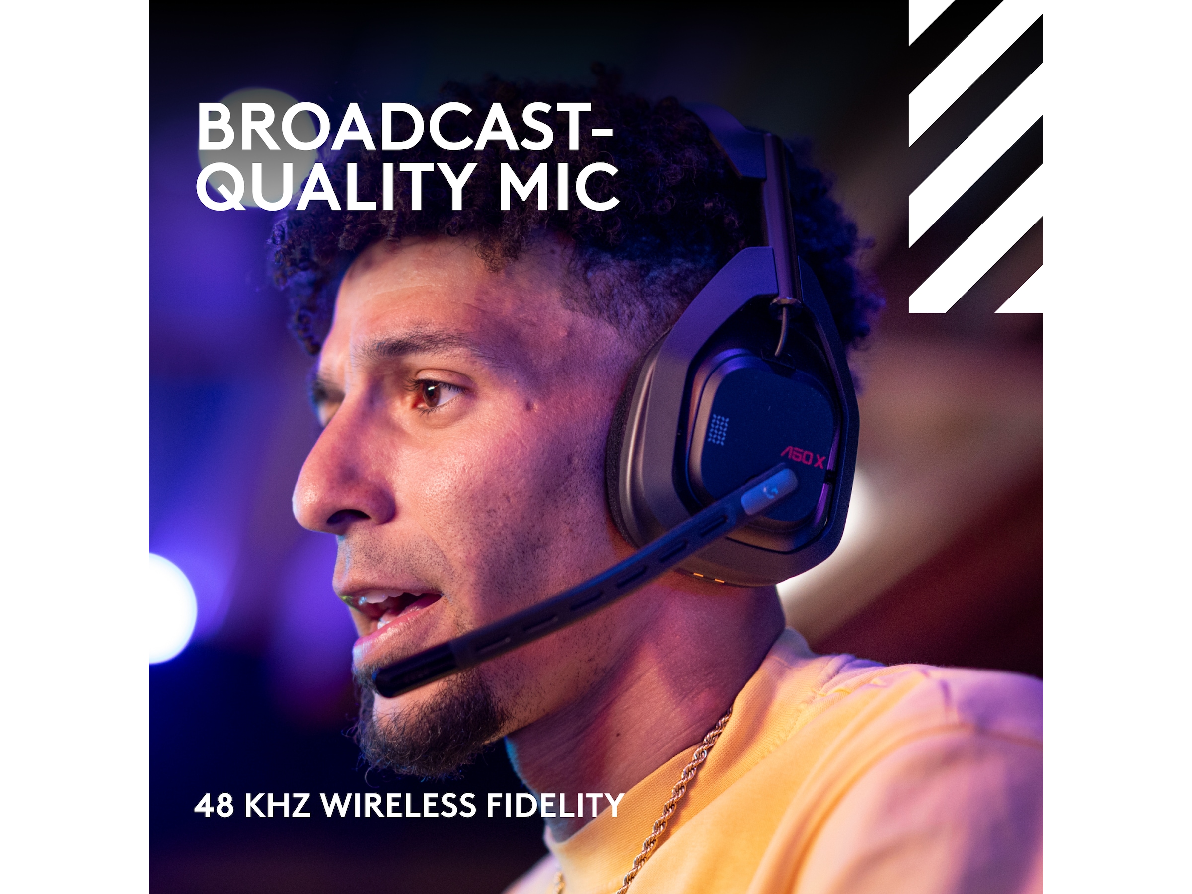 Astro A50 X LIGHTSPEED Trådløst Gaming headset + ladestasjon (sort) Gamingheadset