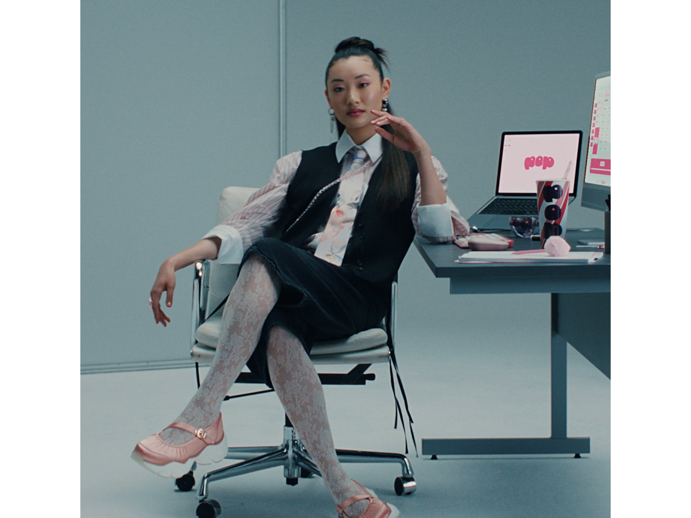 Logitech POP Icon Combo trådløs mus og tastatur (graphite) Mus & tastatur -kombipakker