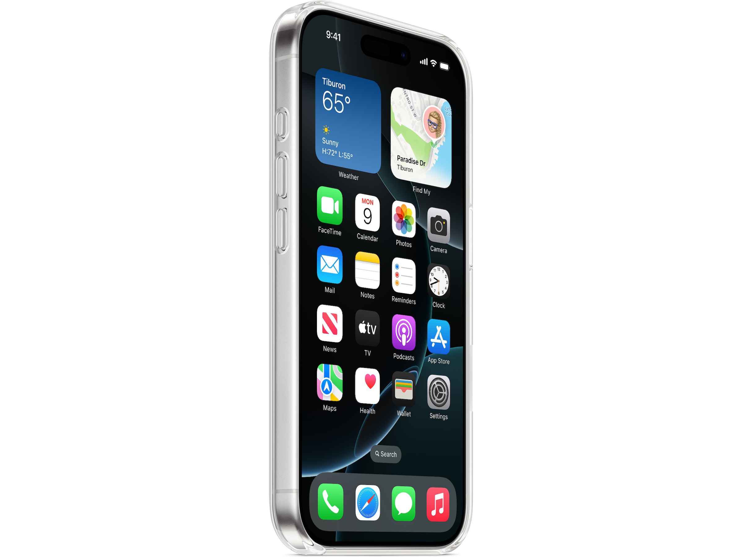 Apple iPhone 16 Pro Klart Deksel (gjennomsiktig) Mobildeksel