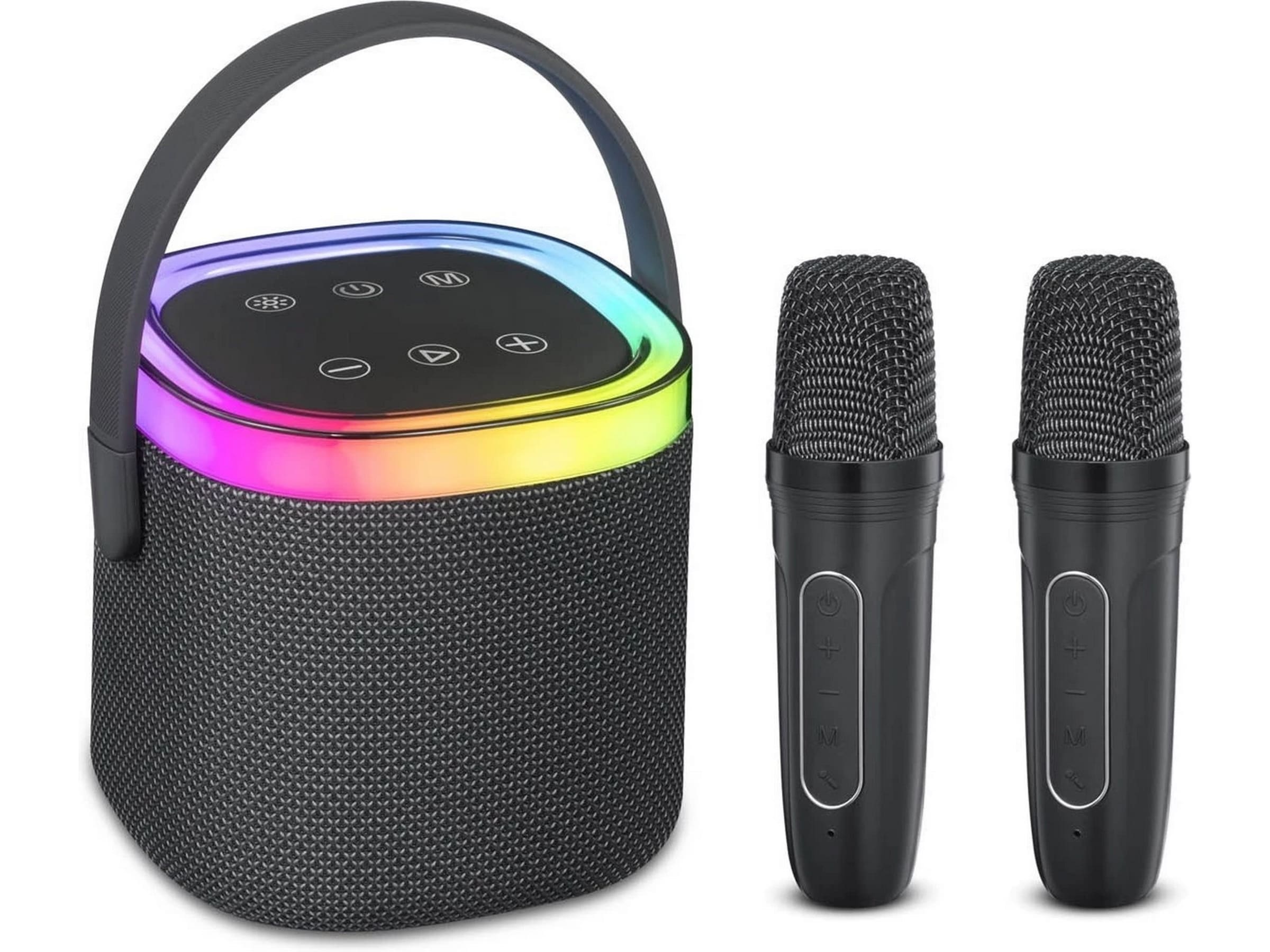 Andersson KEM-D3000 Bærbar karaokehøyttaler med 2 mikrofoner Trådløs / Bluetooth-høyttaler