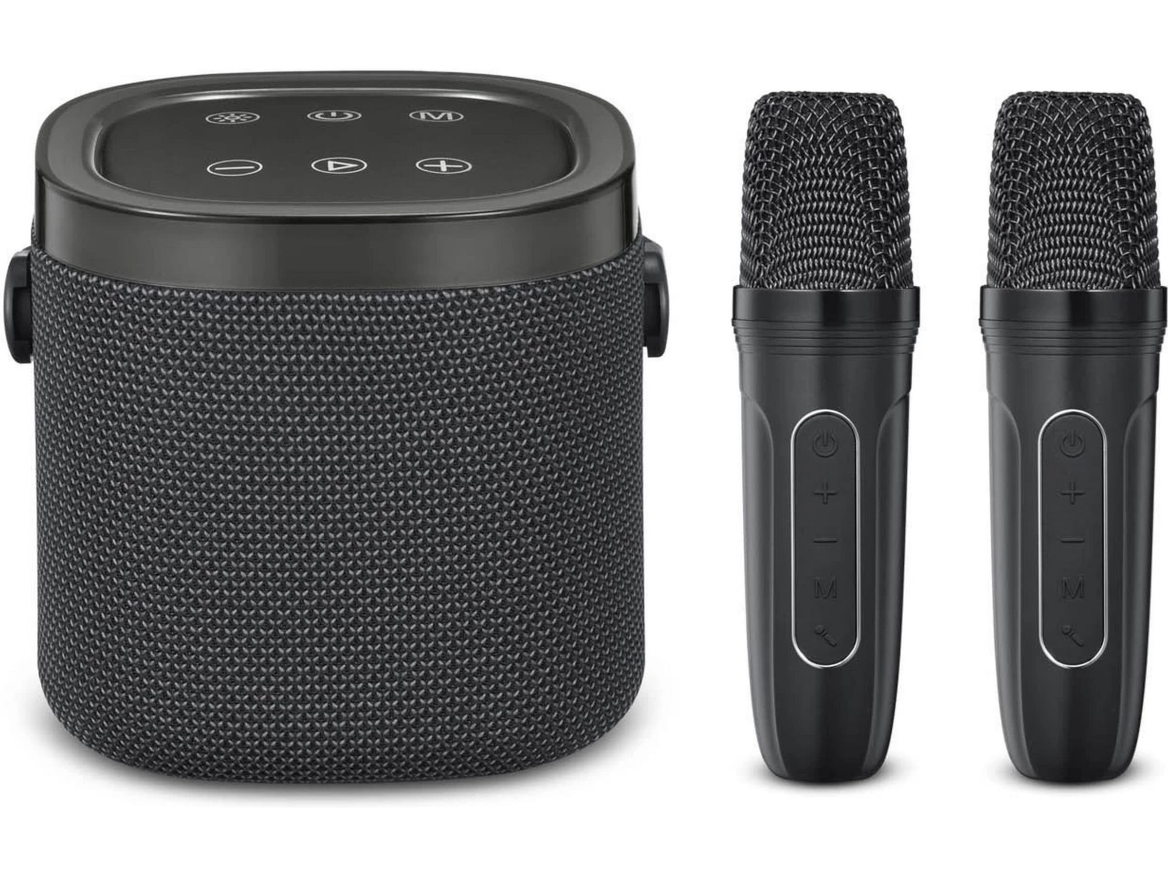 Andersson KEM-D3000 Bærbar karaokehøyttaler med 2 mikrofoner Trådløs / Bluetooth-høyttaler