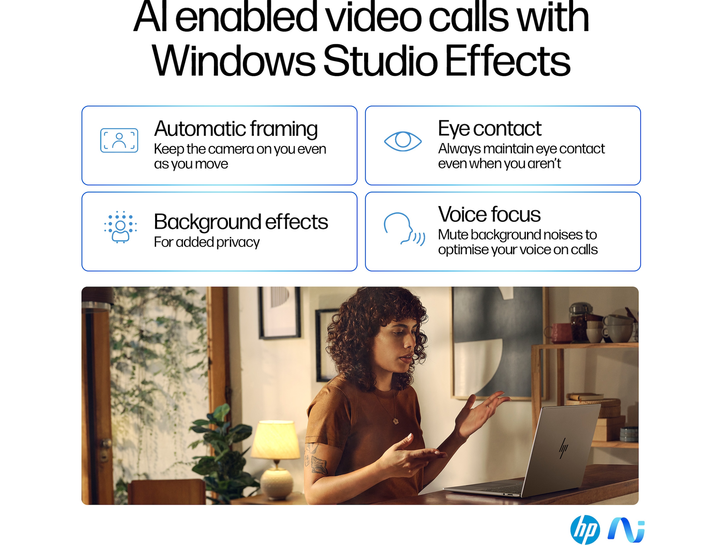 HP OmniBook X Laptop 14-fe0052no 14" 2.2K Touch PC - Bærbar / laptop