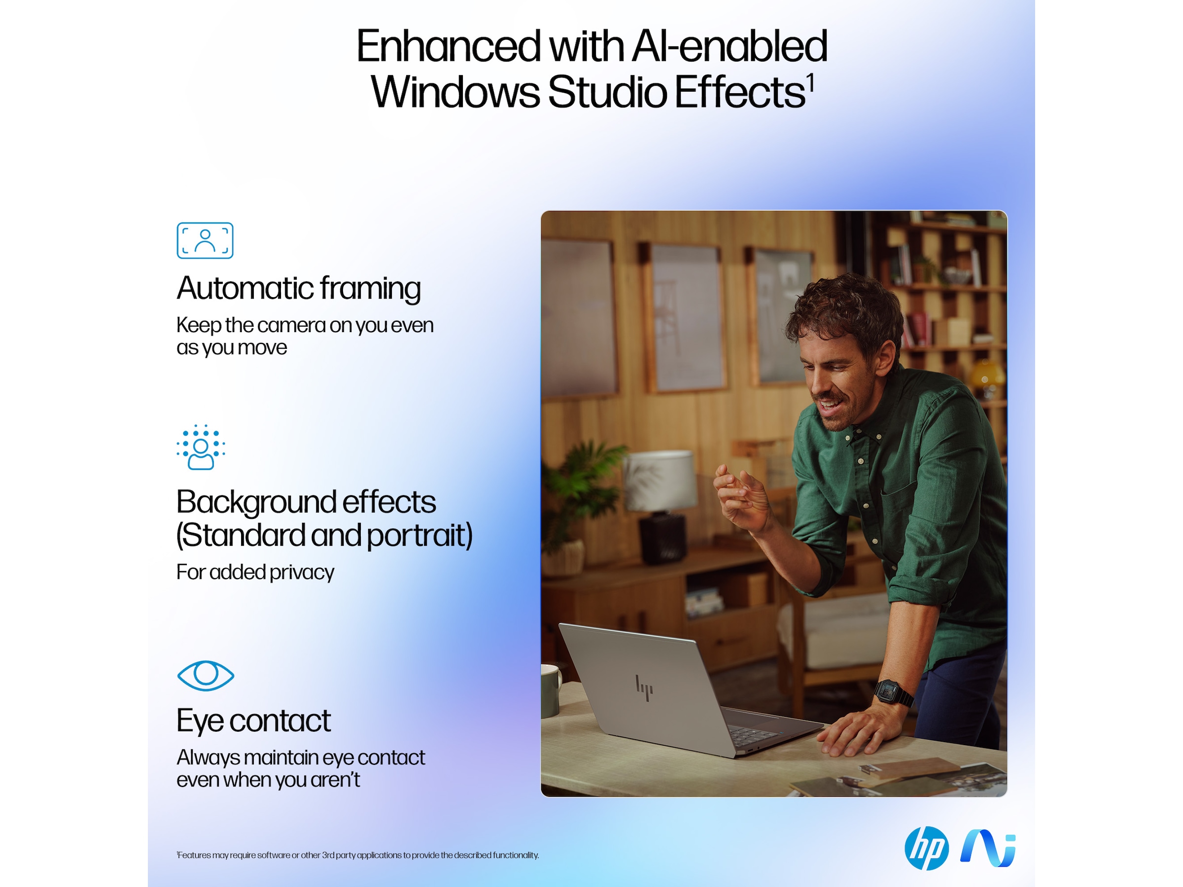 HP OmniBook Ultra Laptop 14-fd0031no 14" 2.2K Touch AMD Ryzen™ AI 9 365 Processor med Radeon™ Graphics PC - Bærbar / laptop