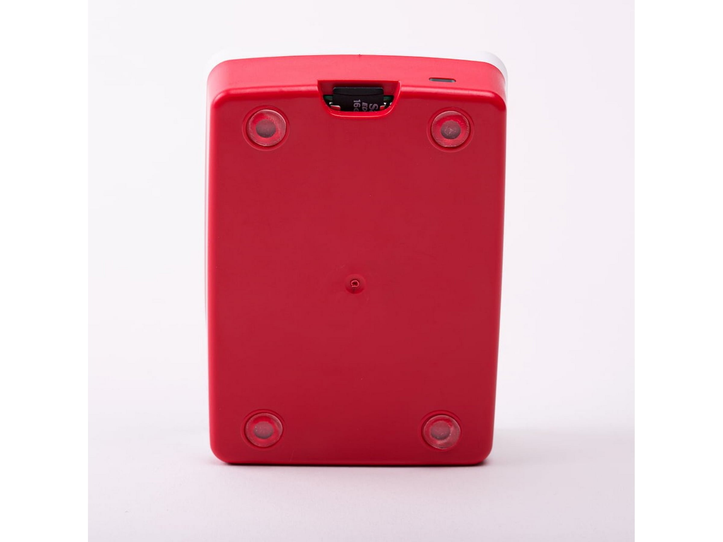 Raspberry Pi 4 B offisiell case (rød/hvit) Tilbehør