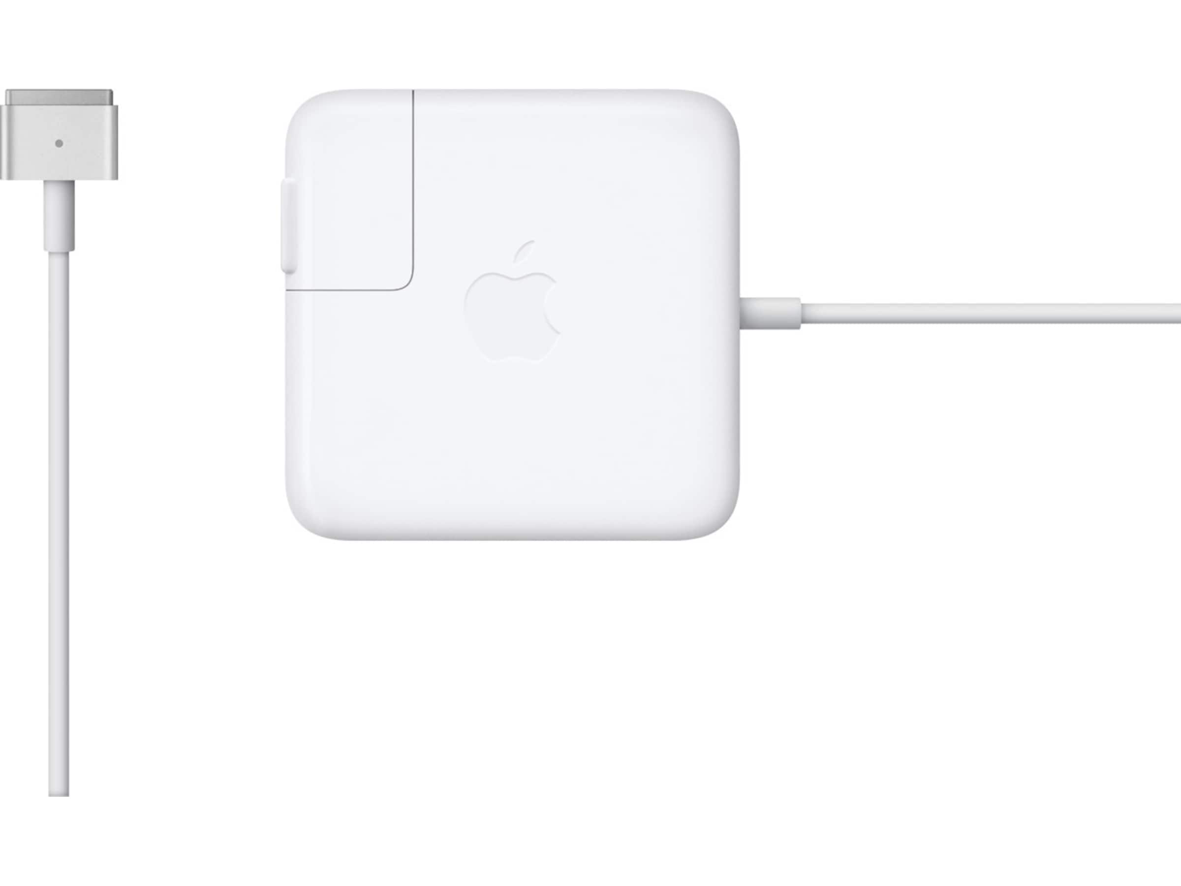 Apple 85W MagSafe 2-lader (hvit) Batteri og lader