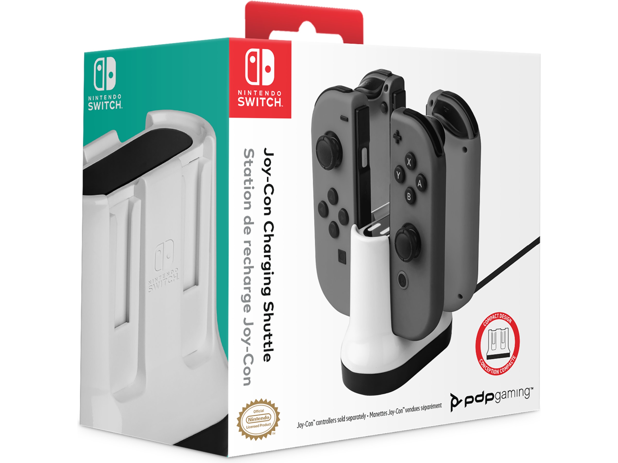 PDP Joy Con Ladestasjon Switch Tilbehør til spillkonsoller