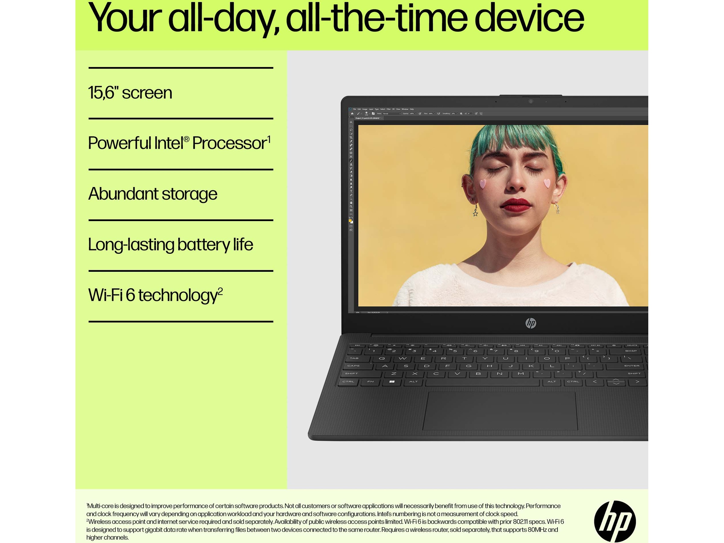 HP Laptop 15-fd0060no 15,6" FHD PC - Bærbar / laptop