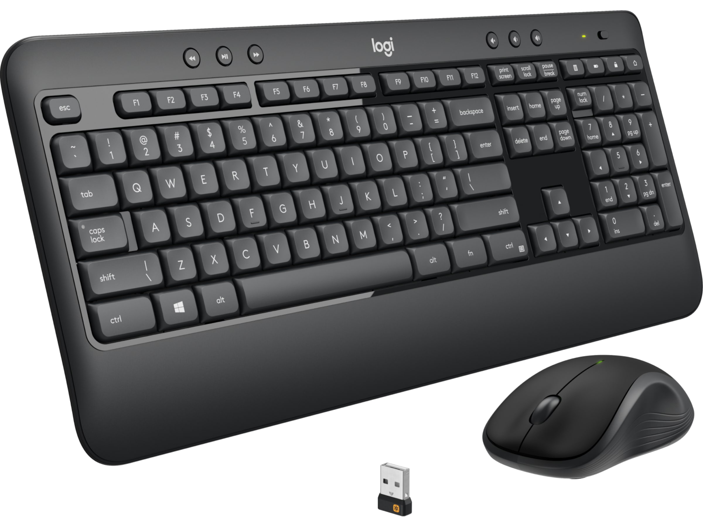 Logitech MK540 Advanced Combo Trådløs Mus & tastatur -kombipakker