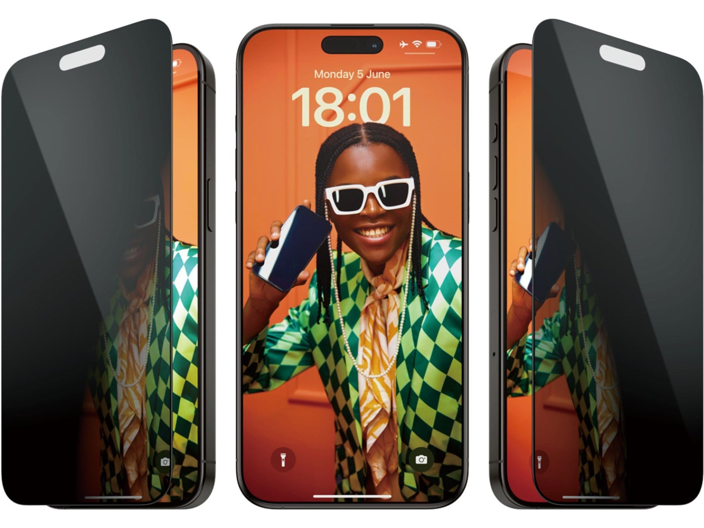 Panzerglass iPhone 15 Pro Max Privacy Skjermbeskytter Skjermbeskytter