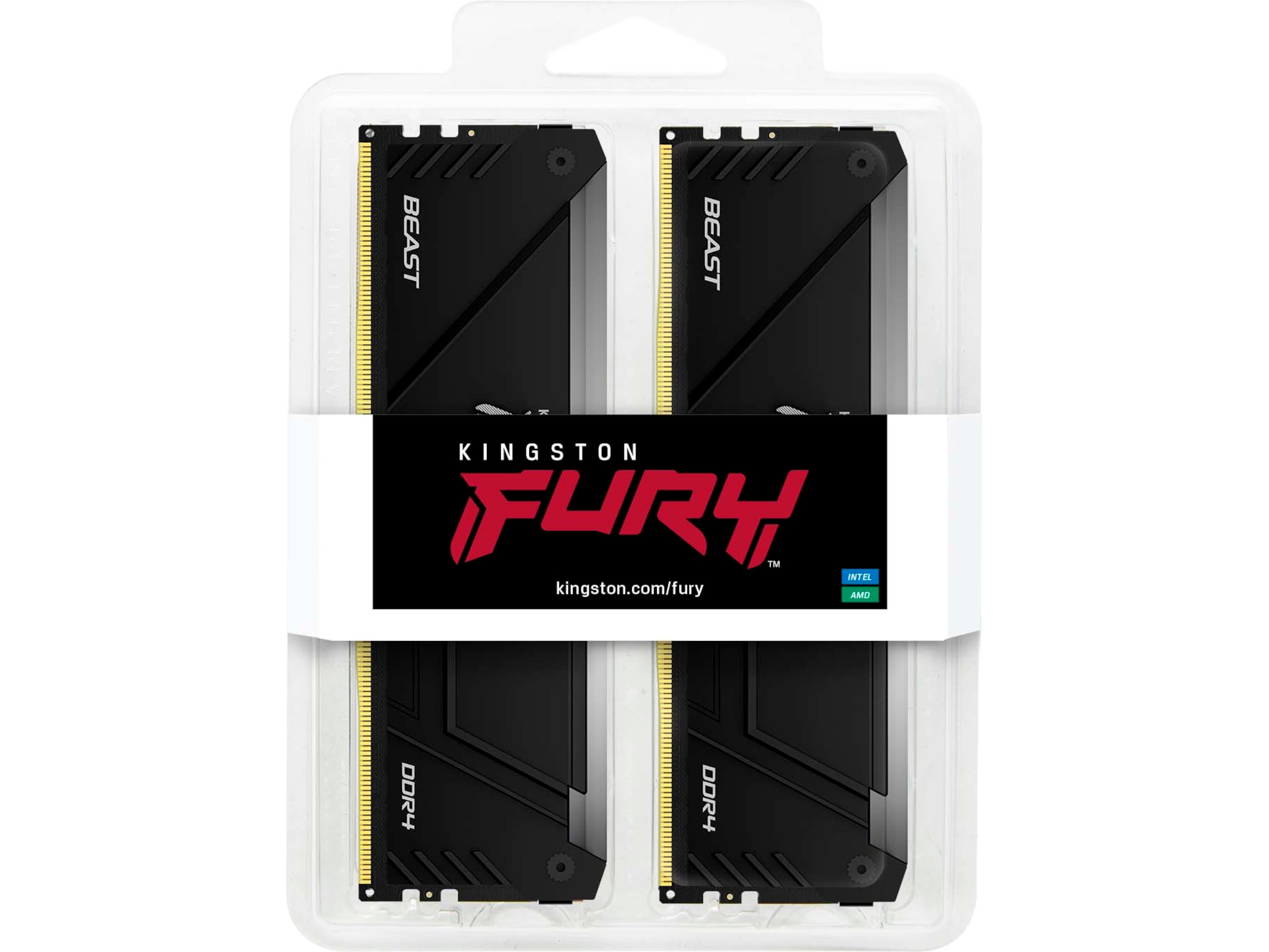 Kingston FURY Beast RGB DDR4 3200MHz 32GB Minnebrikker