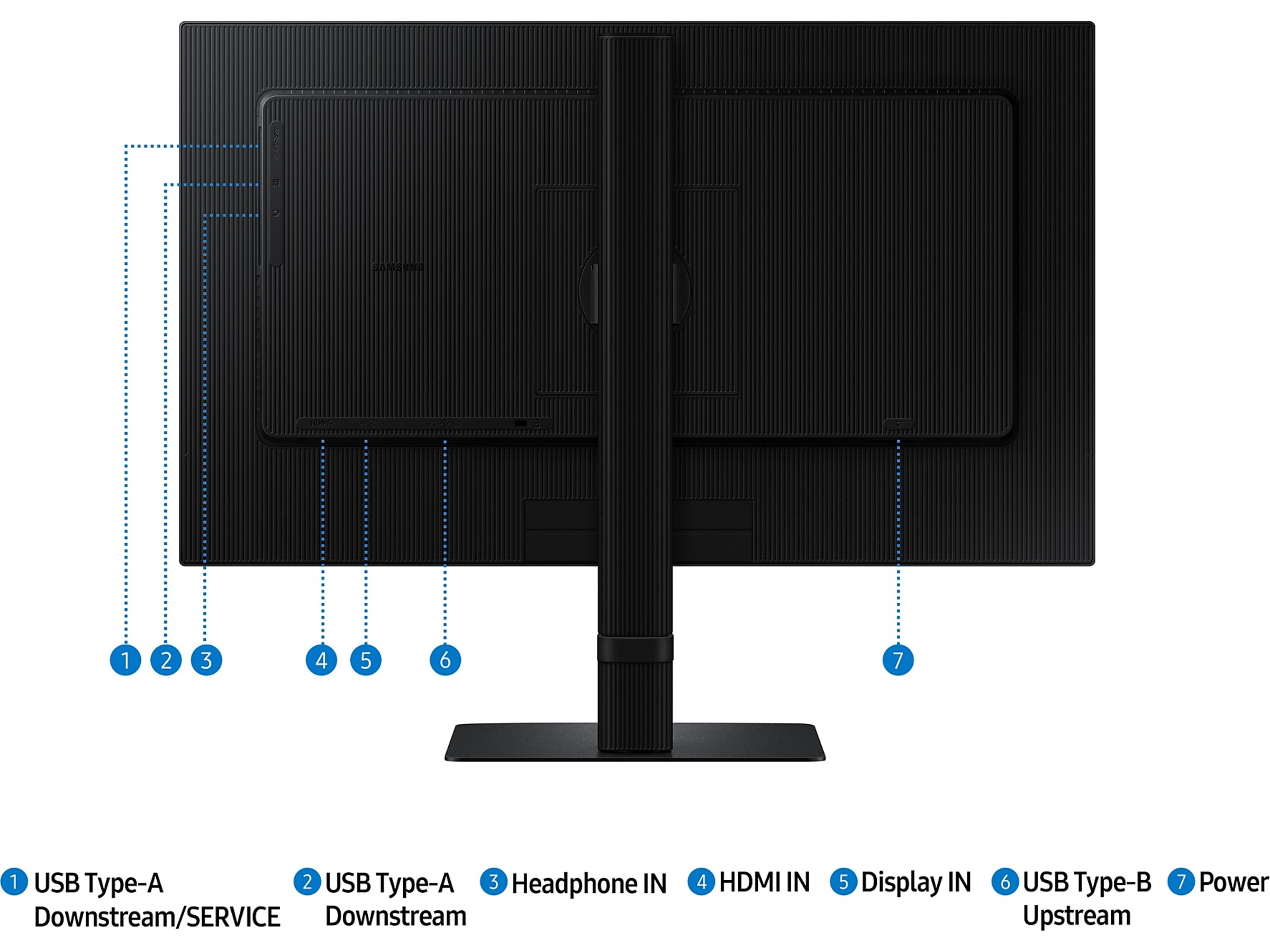 Samsung 24" ViewFinity S6 skjerm S24D600EA Skjermer