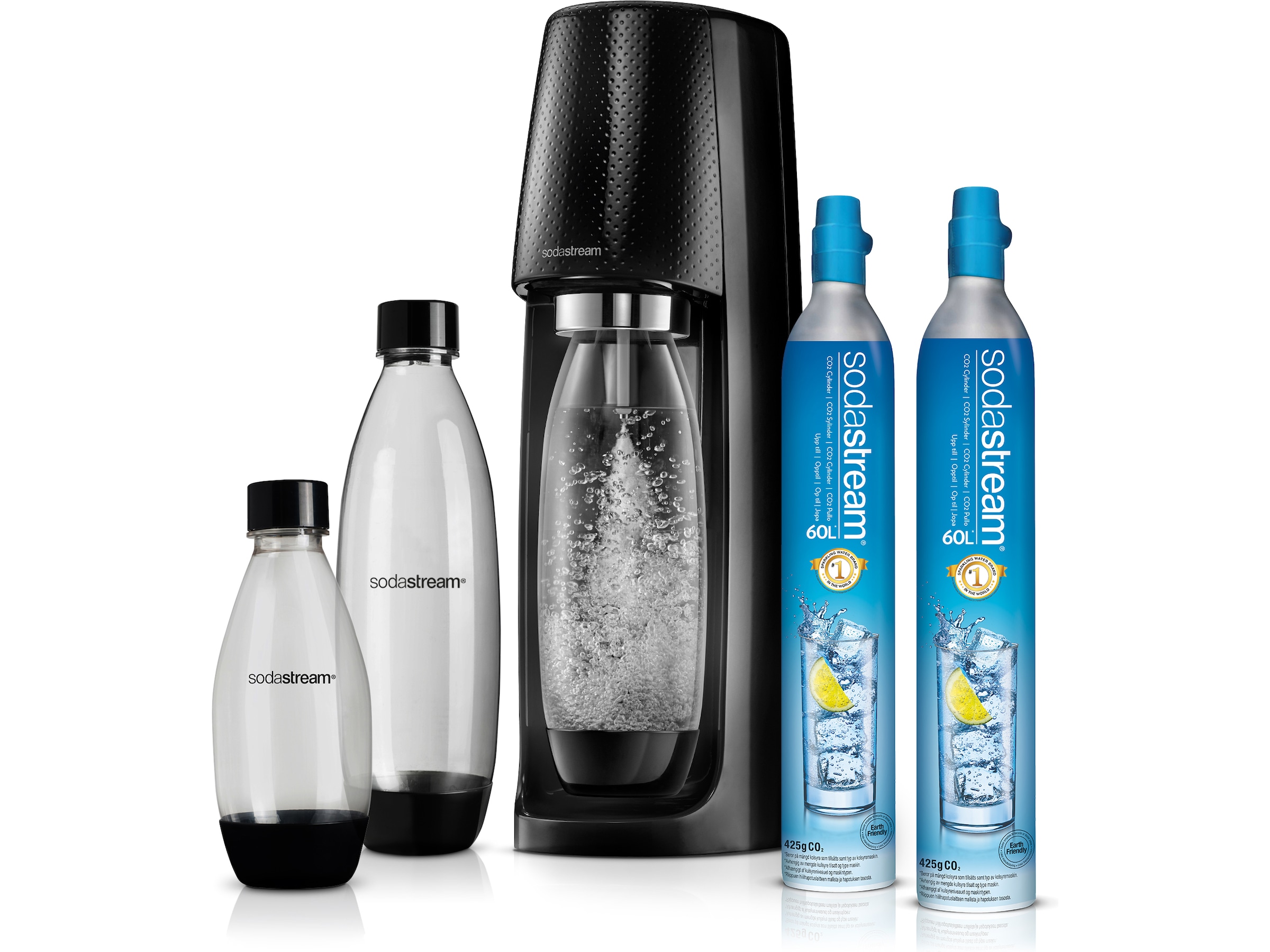 SodaStream Spirit Megapack + Sylinder Kullsyremaskiner Komplett.no