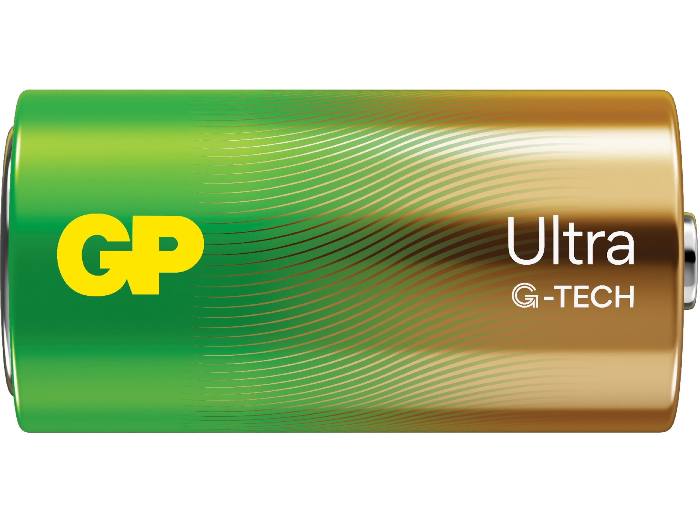 GP Ultra Alkaline C/LR14 batteri, 2-pk Batterier til generell bruk