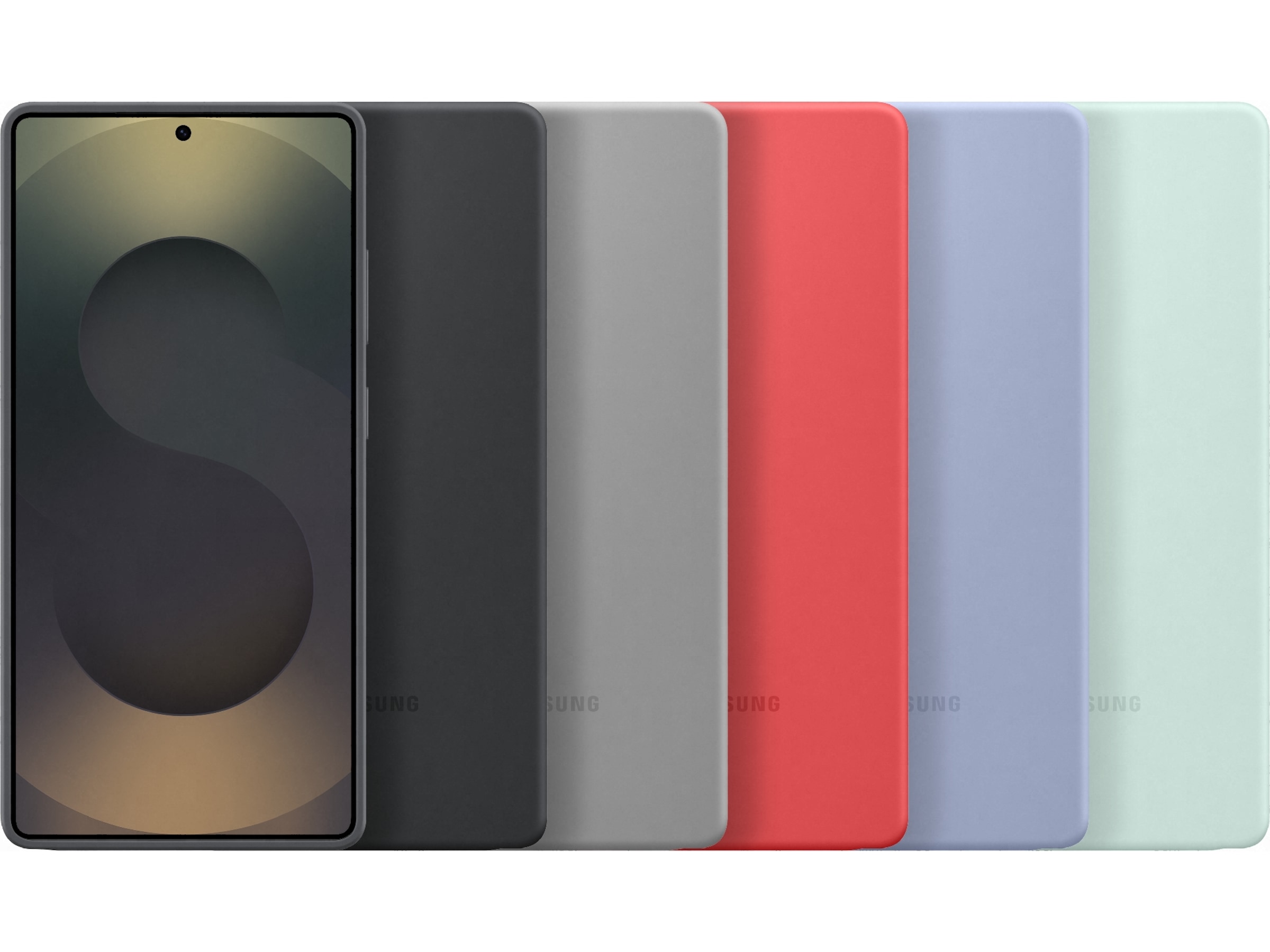 Samsung Galaxy S25 Ultra Silikondeksel (grå) Mobildeksel