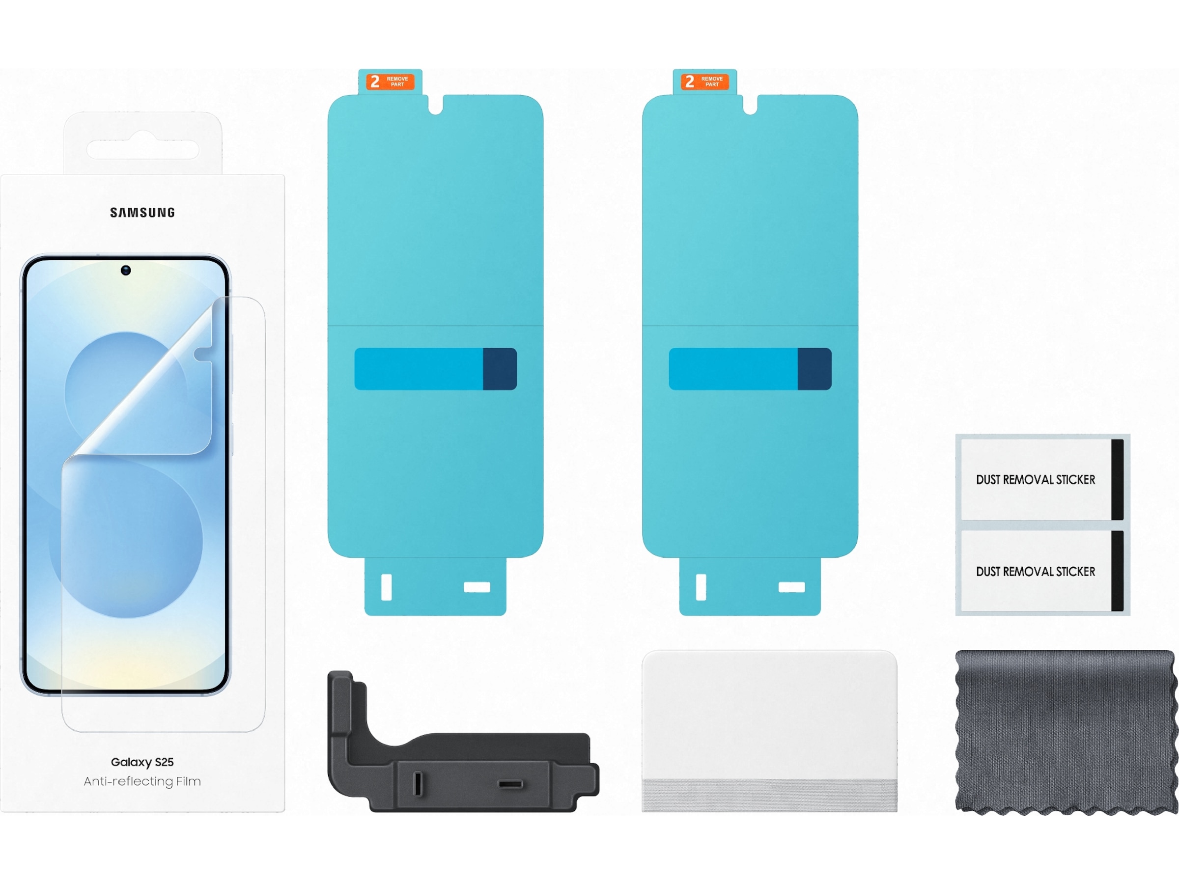 Samsung Galaxy S25 Anti-reflecting Film skjermbeskytter Skjermbeskytter