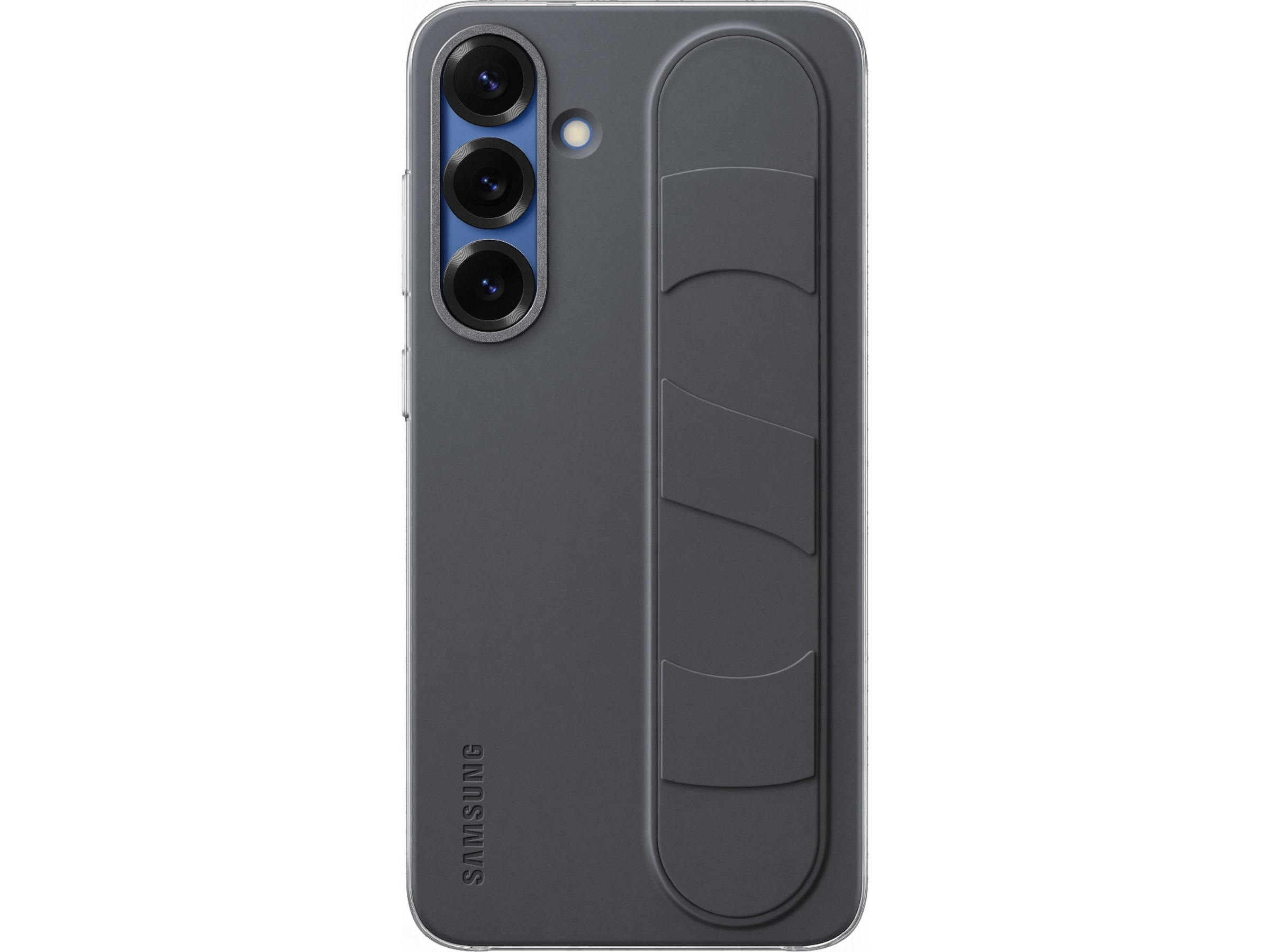 Samsung Galaxy S25+ Standing Grip (sort) Mobildeksel