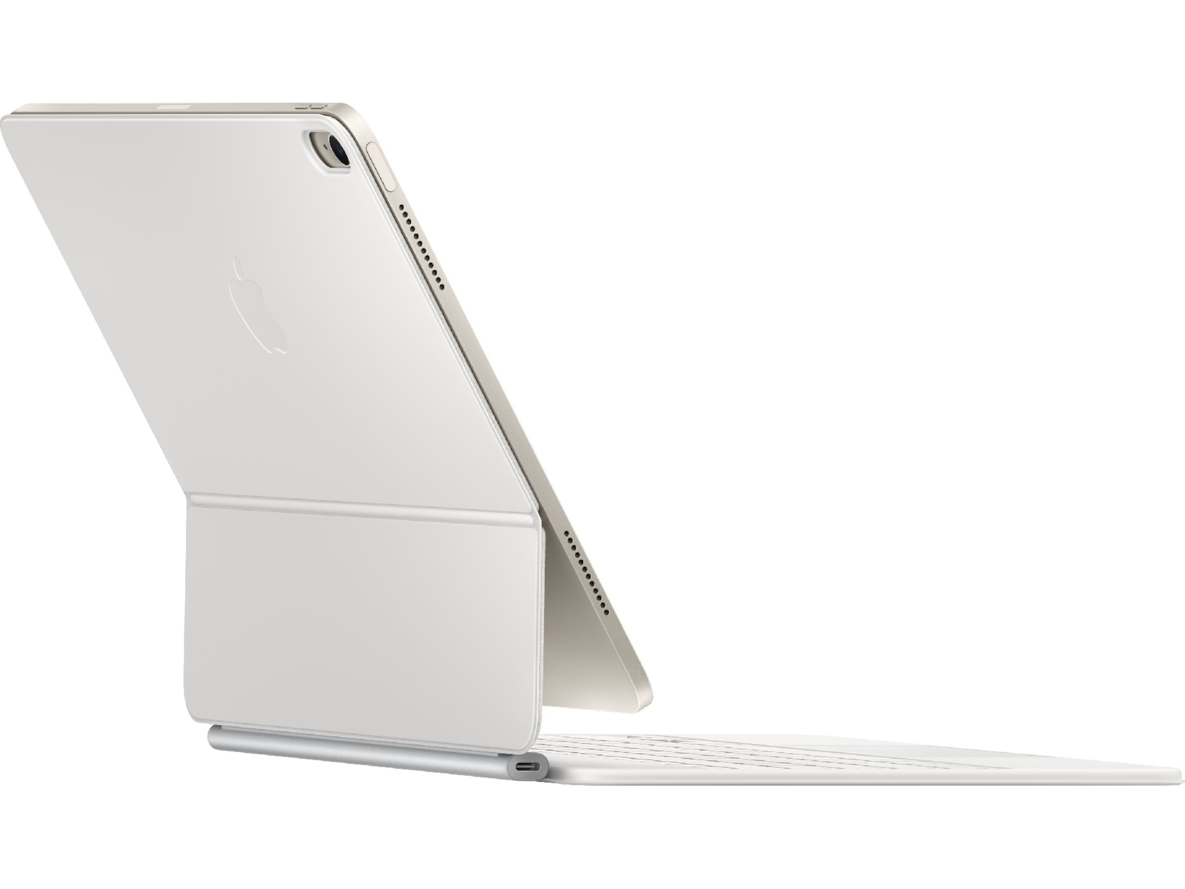 Apple iPad Air 13" Magic Keyboard (hvit) Tastatur og stylus