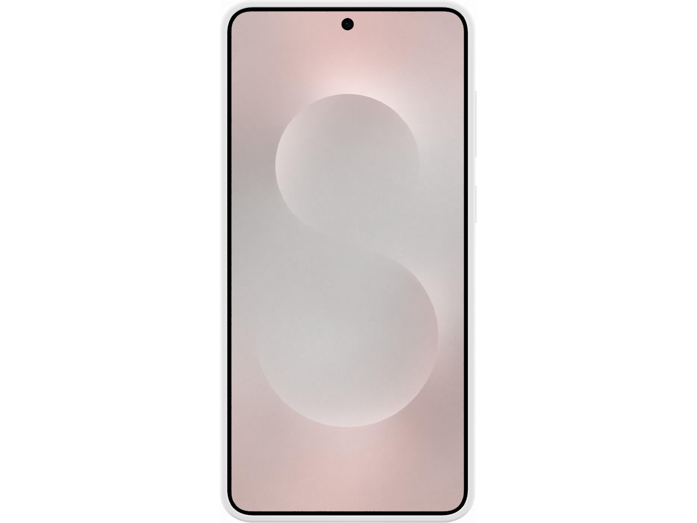 Samsung Galaxy S25 Edge Silikondeksel (lys grå) Mobildeksel