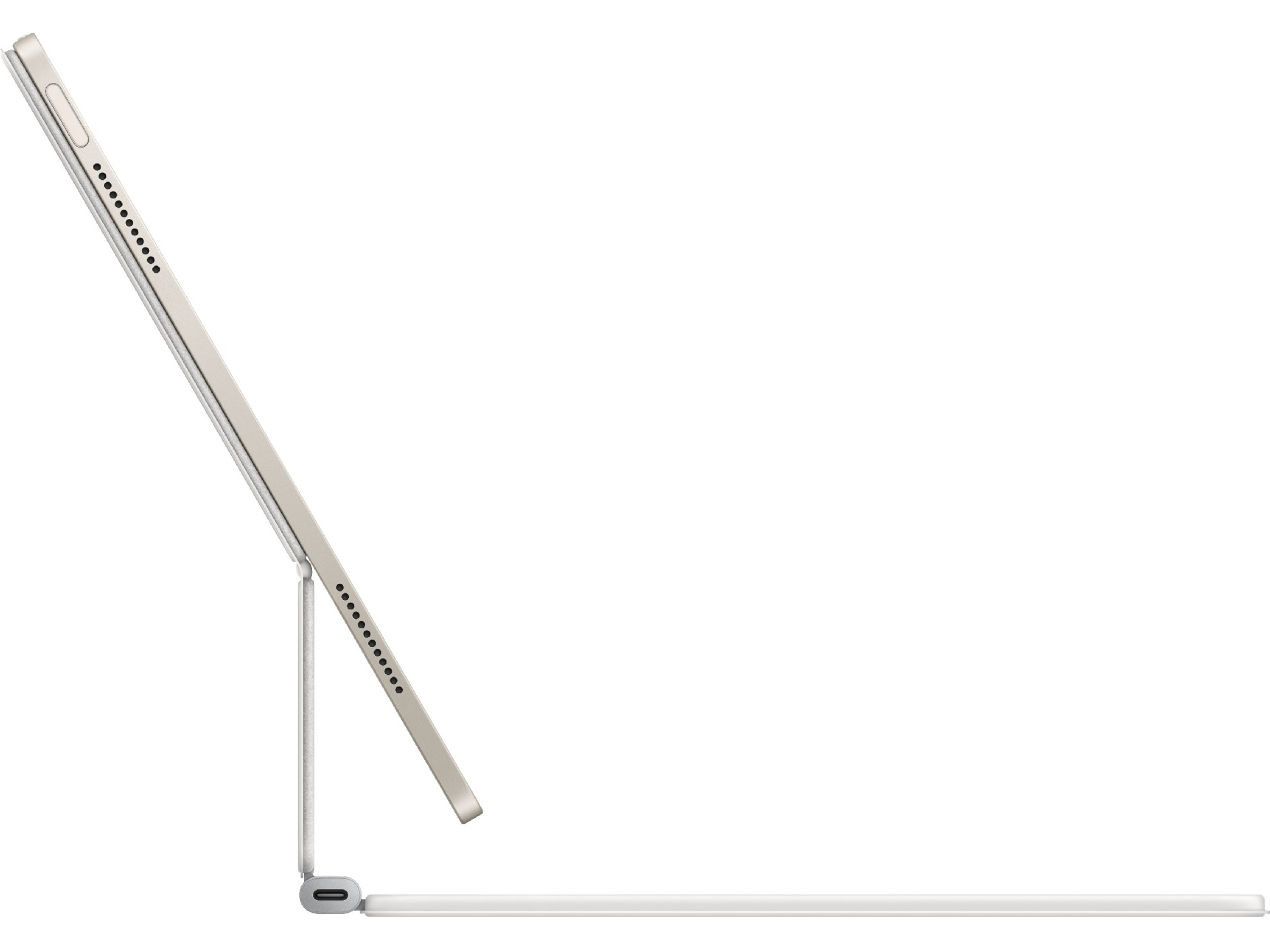 Apple iPad Air 13" Magic Keyboard (hvit) -B-Grade Demo annet i PC & nettbrett