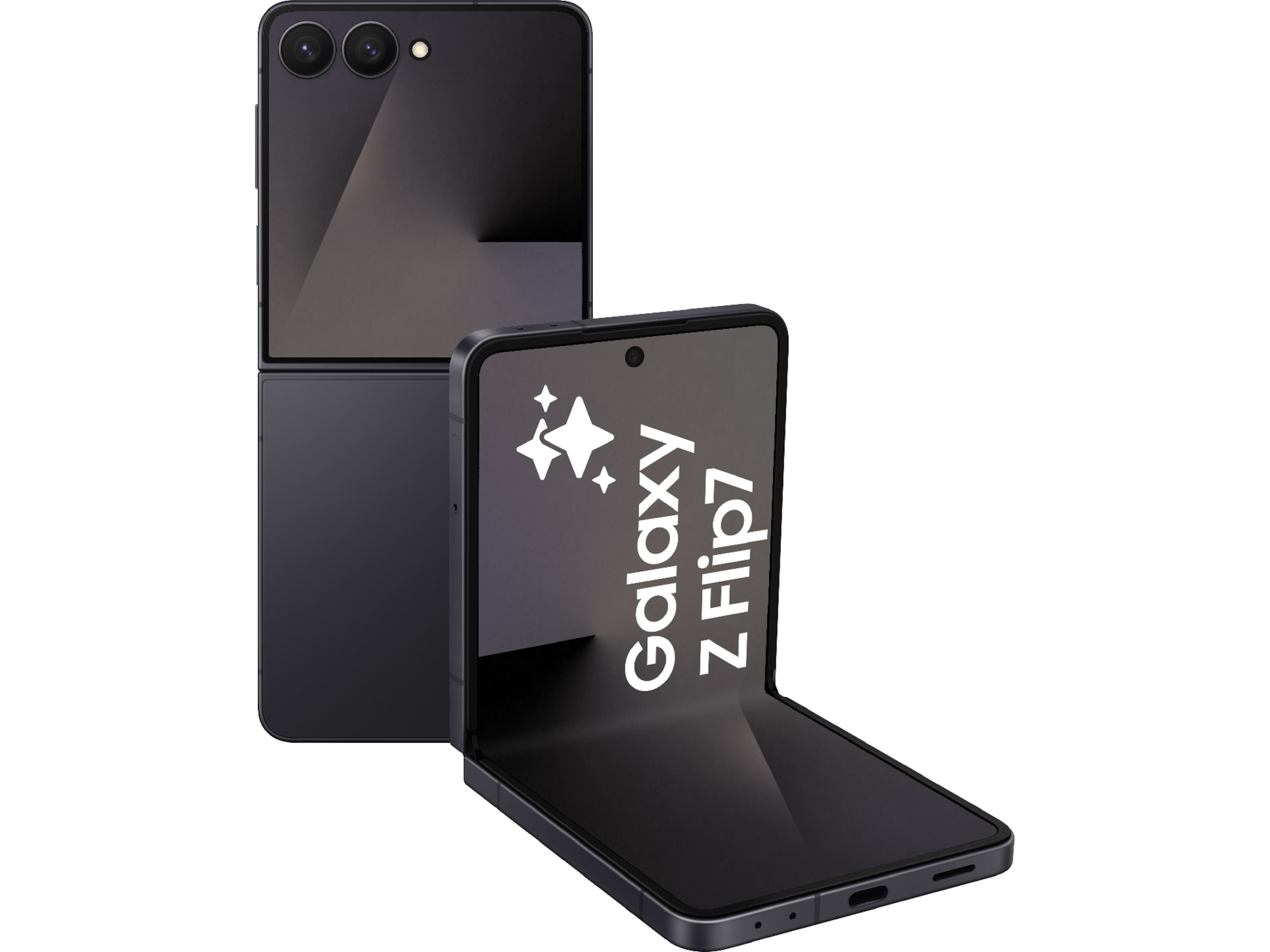 Samsung Galaxy Z Flip7 256GB (jetblack) -B-Grade Demo mobiltelefoner
