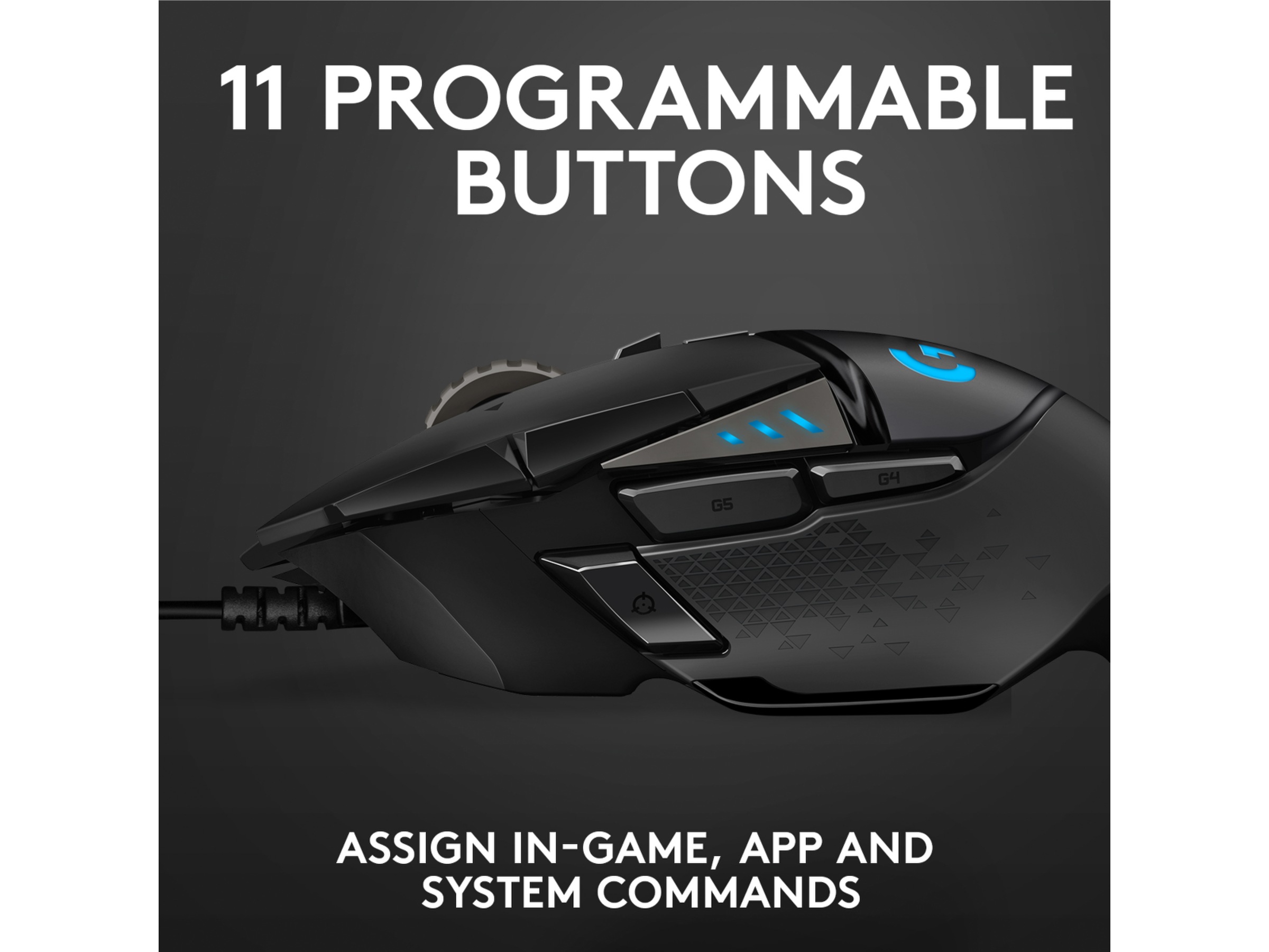 Logitech G502 HERO Gamingmus (sort) - Gamingmus - Komplett.no