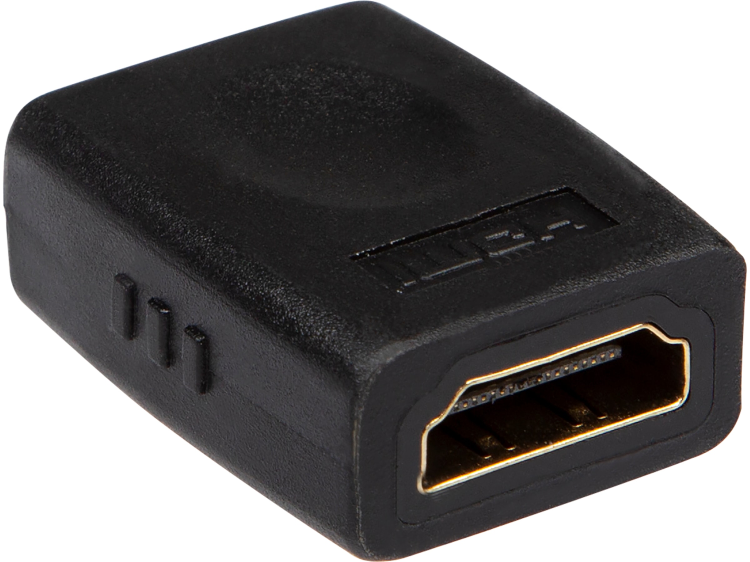 HDMI Forlengingsadapter (sort) HDMI-kabler