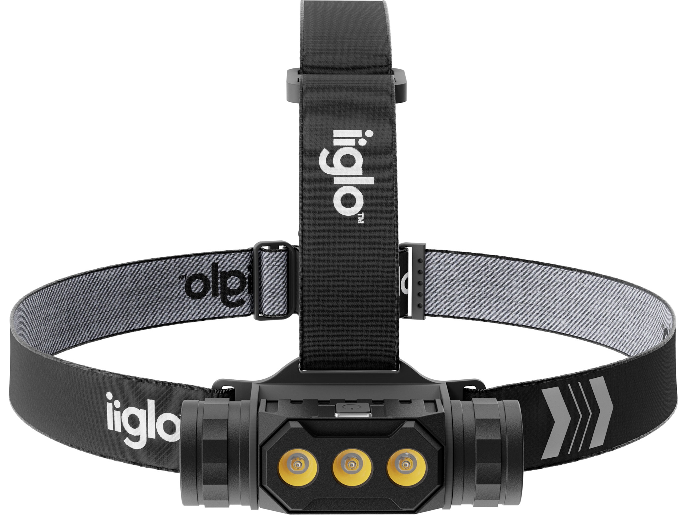 iiglo Hodelykt 2.000 lumen, 18650 batteri Hodelykter & lommelykter