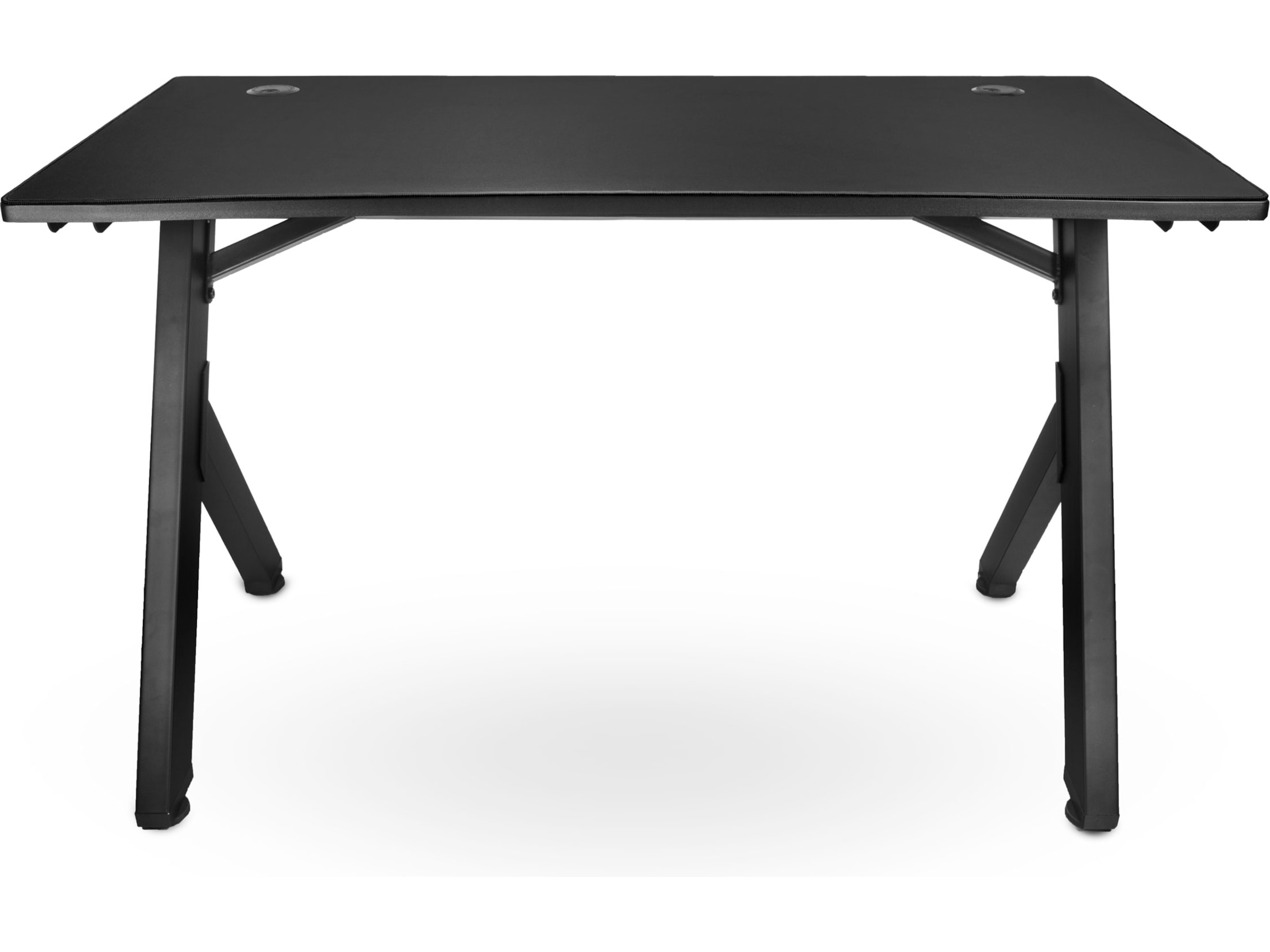 Svive Cygnus Gaming Desk matt sort med sorte sømmer Gamingdesk