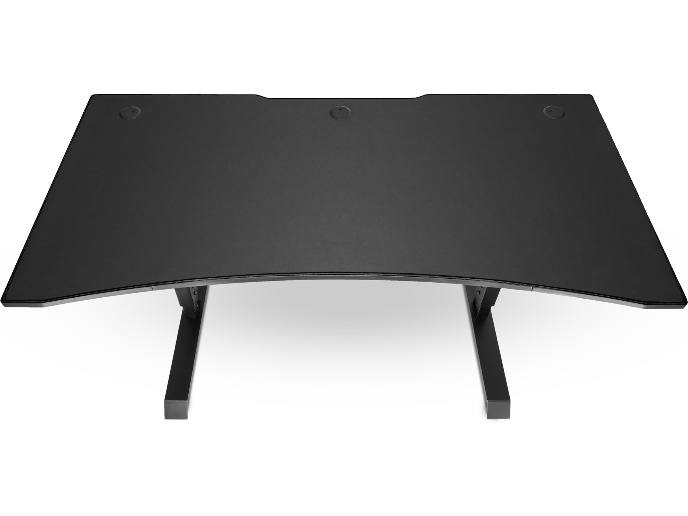 Svive Altair Gaming Desk matt sort med sorte sømmer Gamingdesk