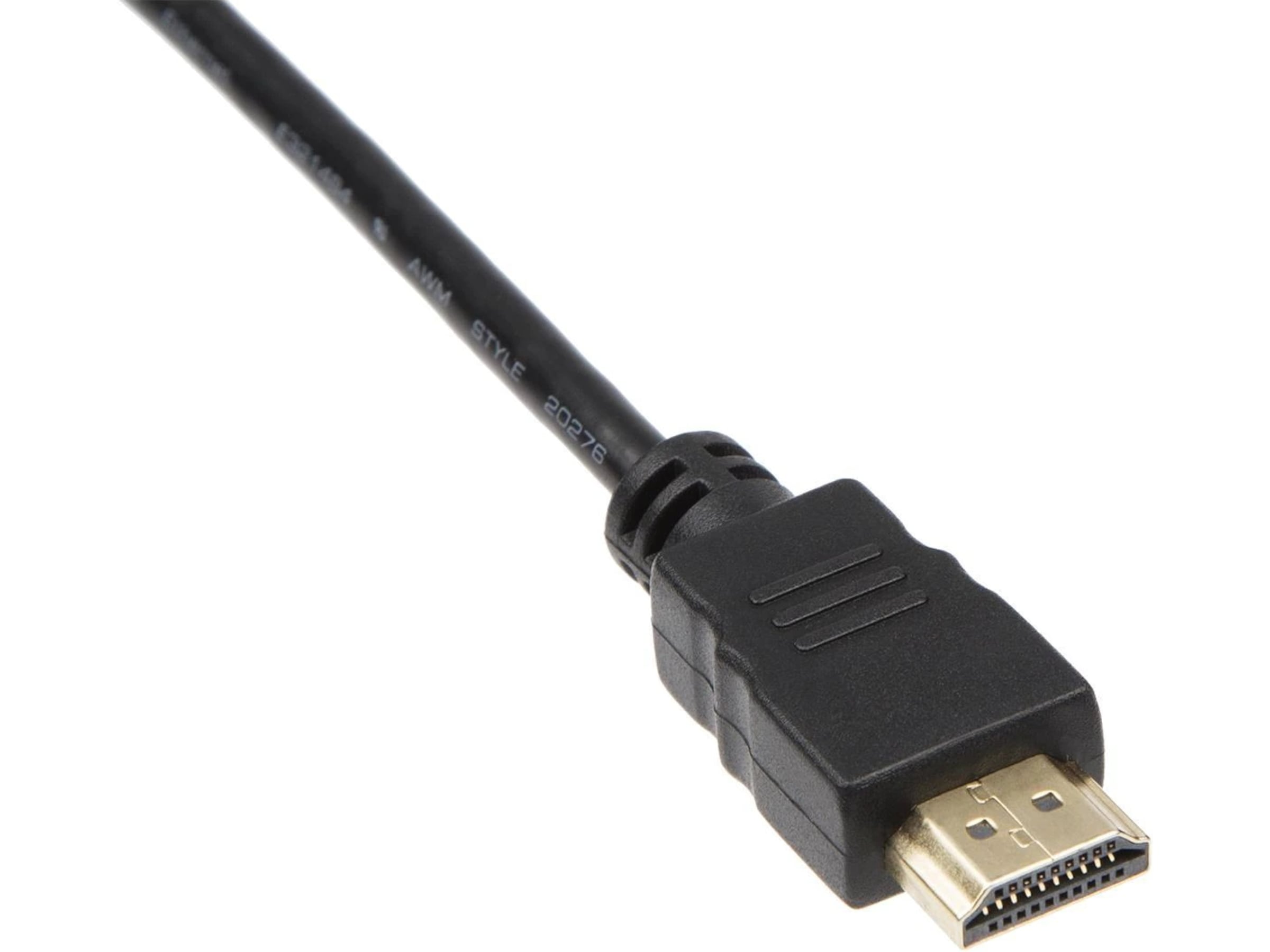 HDMI til DVI kabel 1m (sort) Monitorkabler