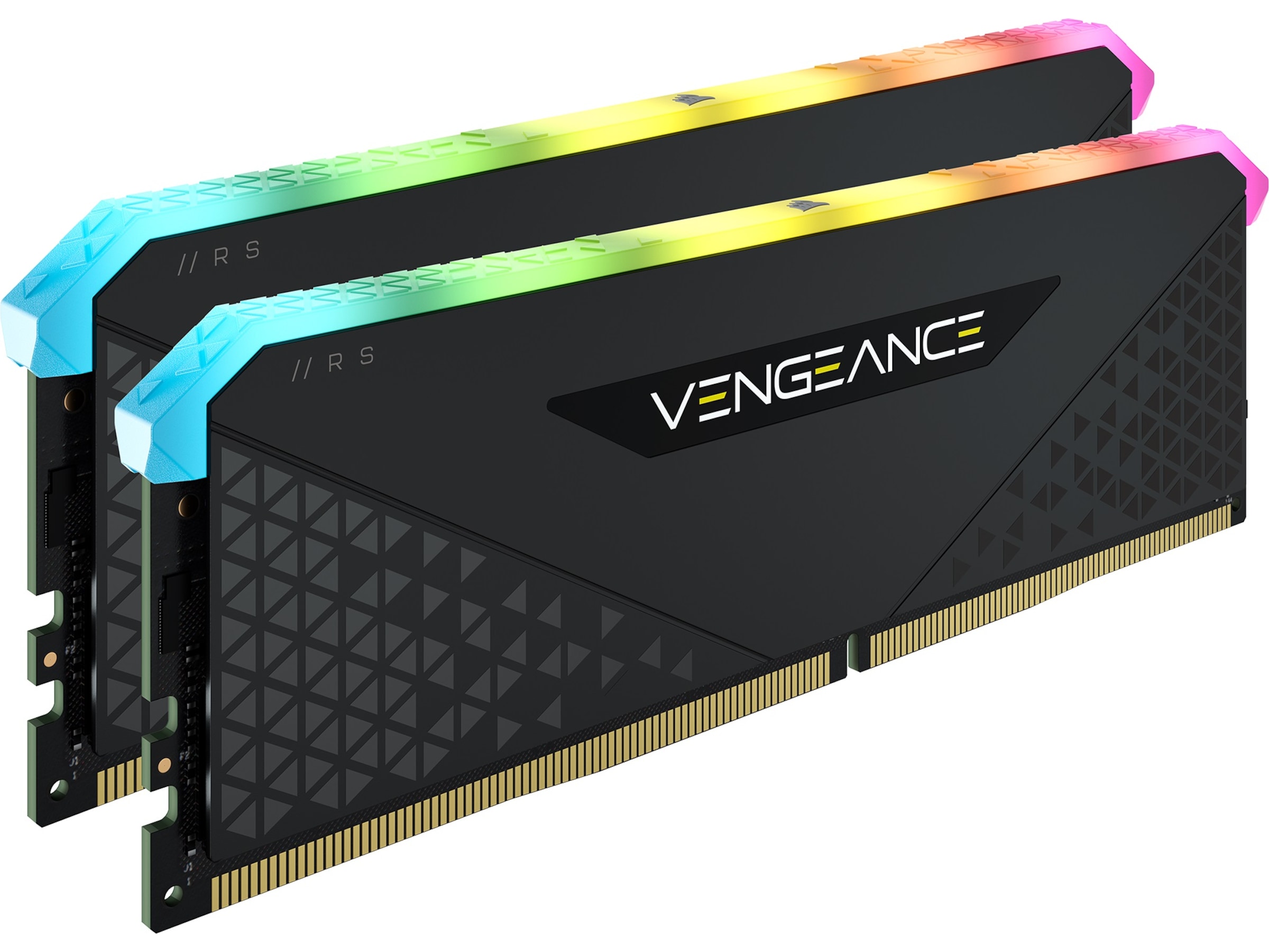 Corsair Vengeance RGB RS DDR4 3200MHz 16GB (sort) Minnebrikker