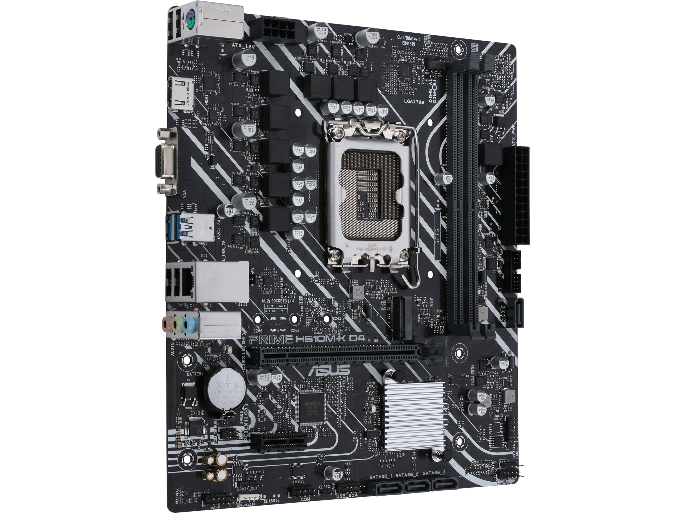 ASUS PRIME H610M-K D4 Hovedkort Intel Socket