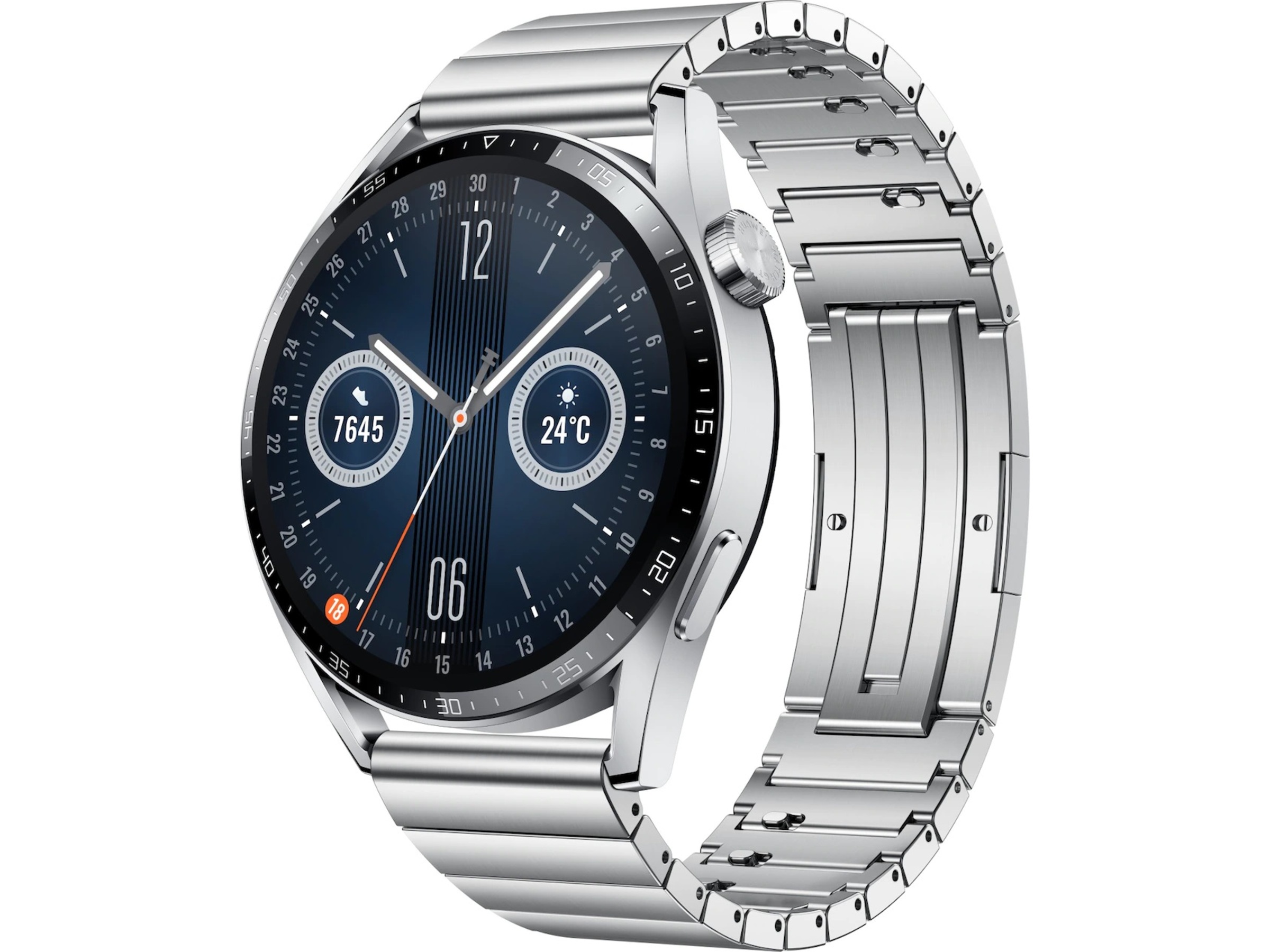 Huawei Watch GT 3 Elite Edition 46mm GPS (sølv) Smartklokker