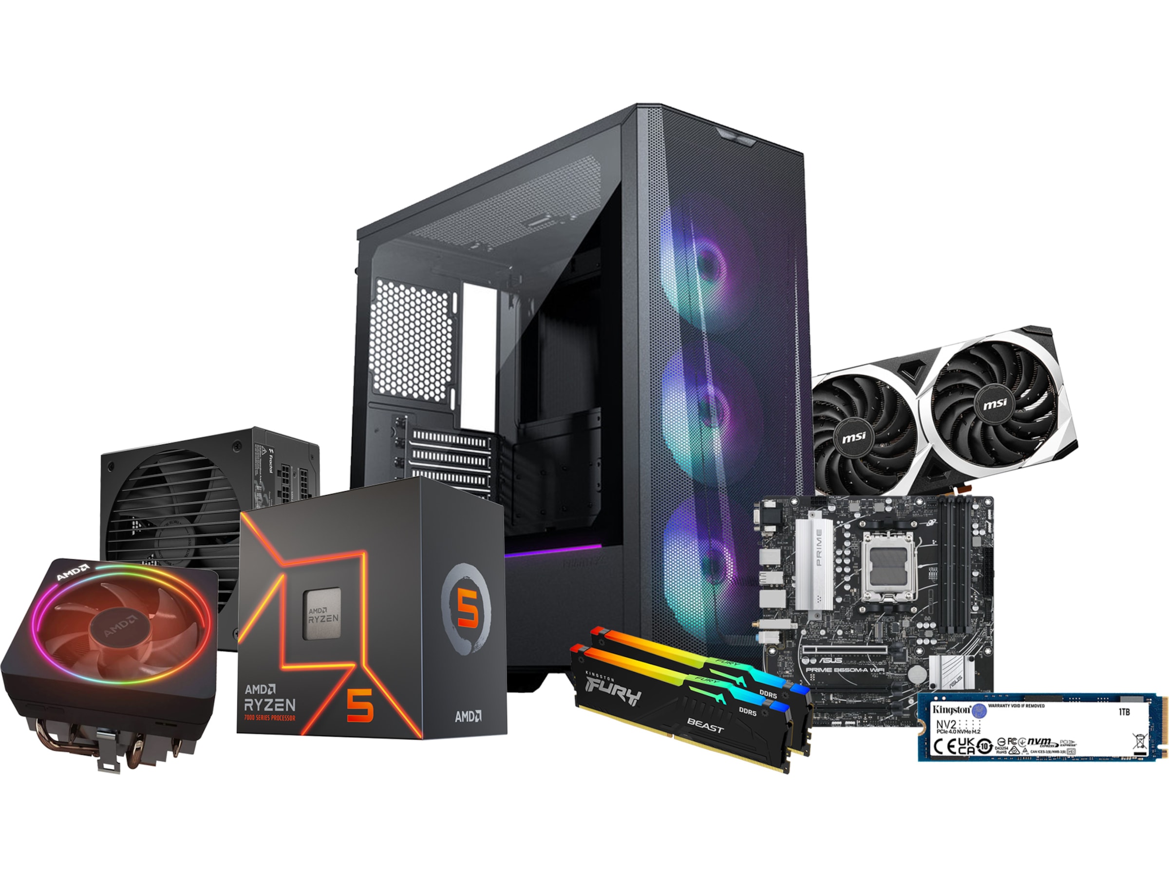 Komplett Build 5 - 7600 Komplett Build