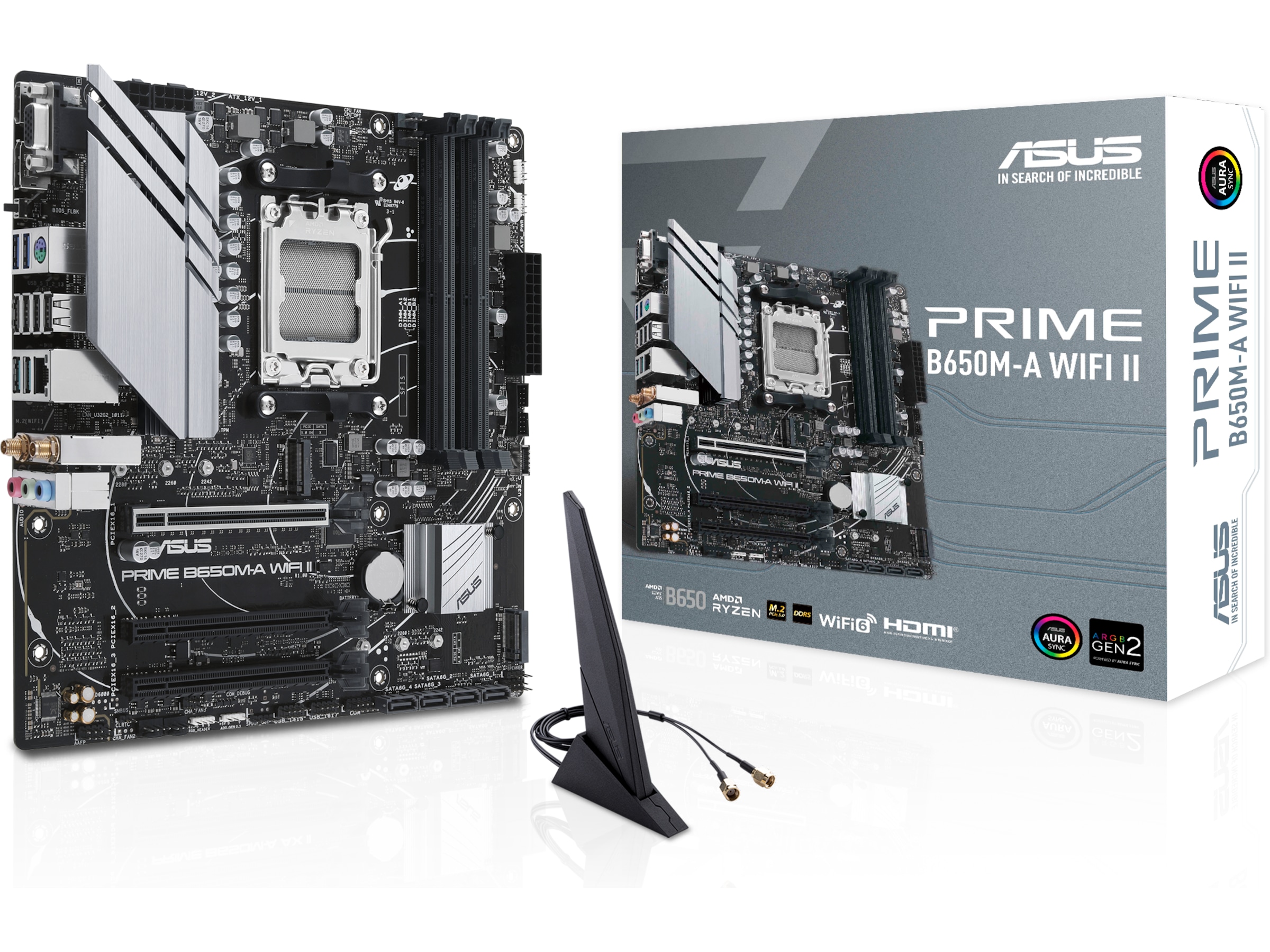 ASUS Prime B650M-A WIFI II Hovedkort AMD Socket