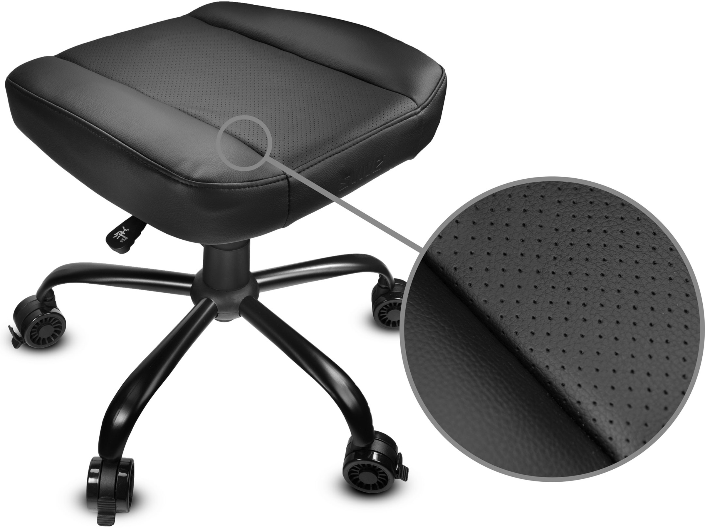 Svive Telesto fotskammel (sort) -B-Grade Demo gaming