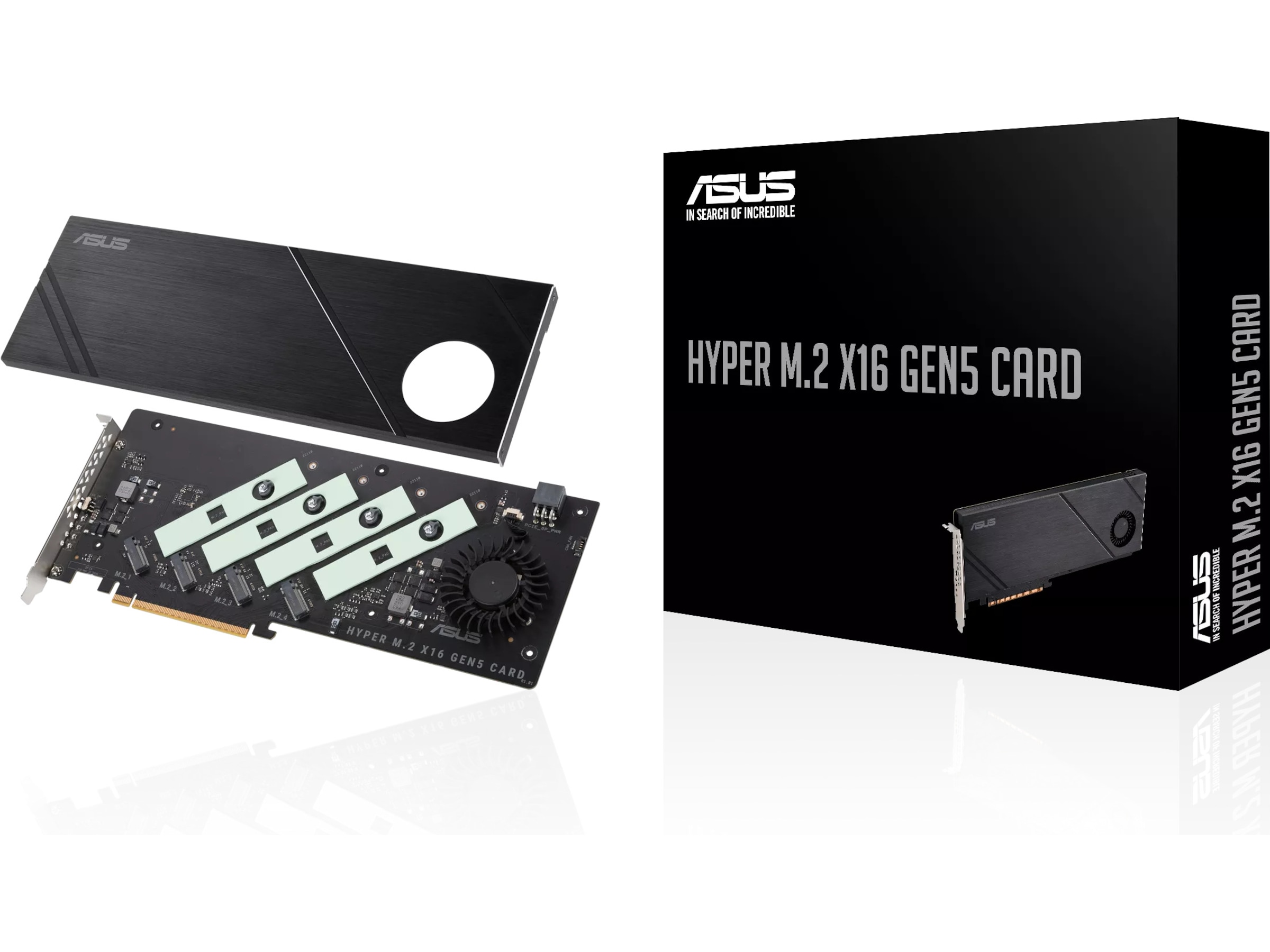 ASUS Hyper M.2 x16 Gen5 Card Harddisk