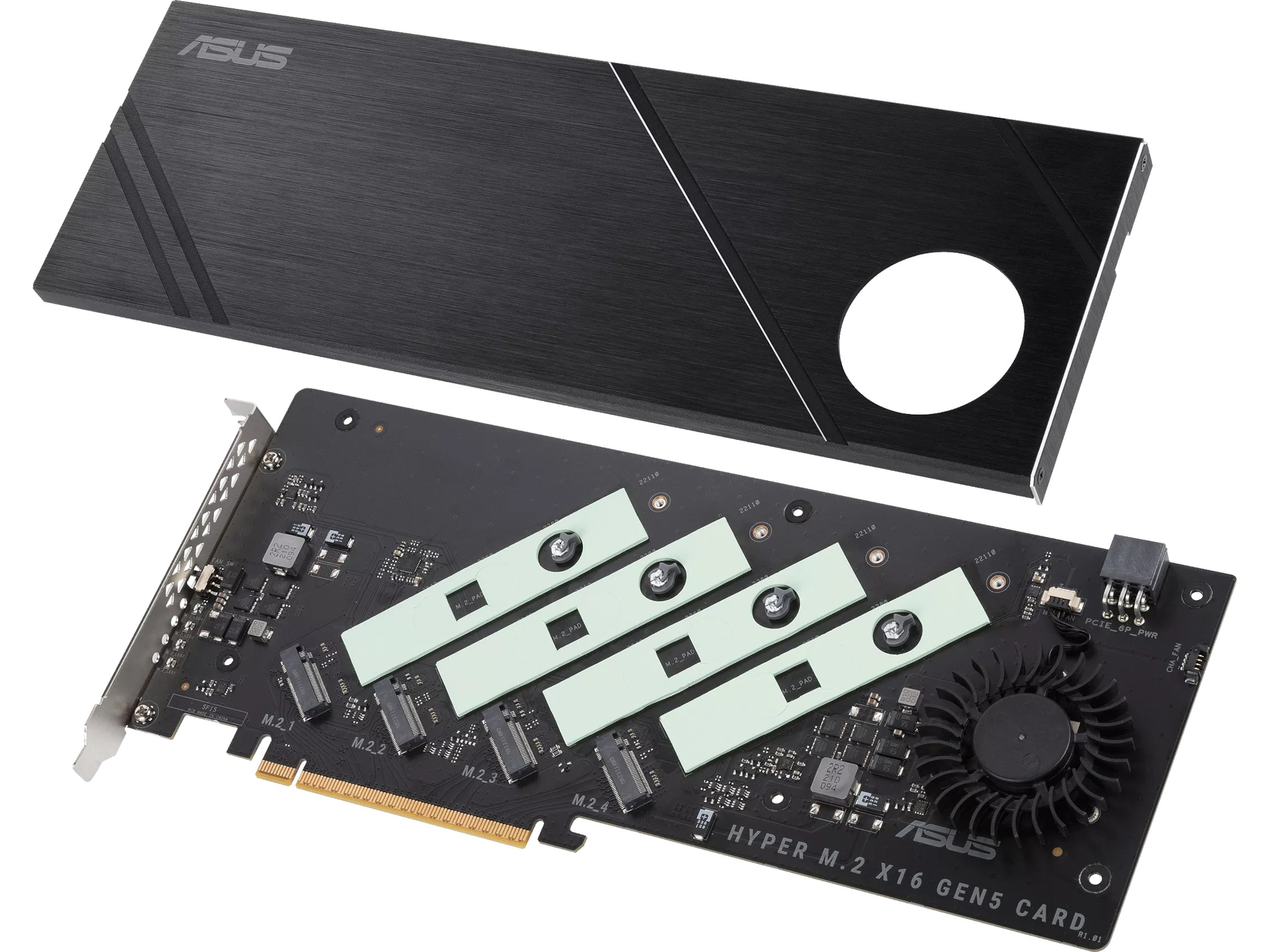 ASUS Hyper M.2 x16 Gen5 Card Harddisk