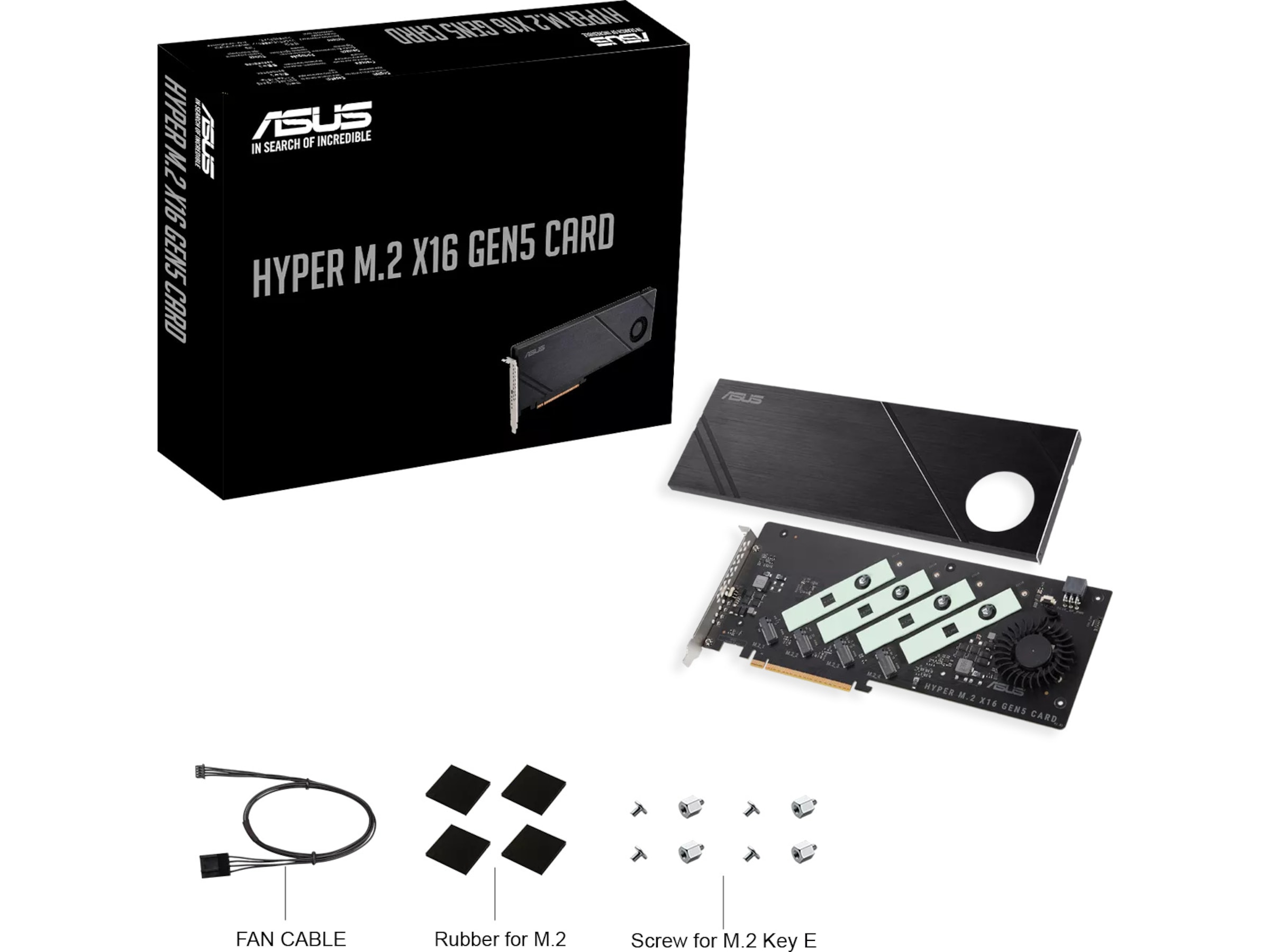 ASUS Hyper M.2 x16 Gen5 Card Harddisk