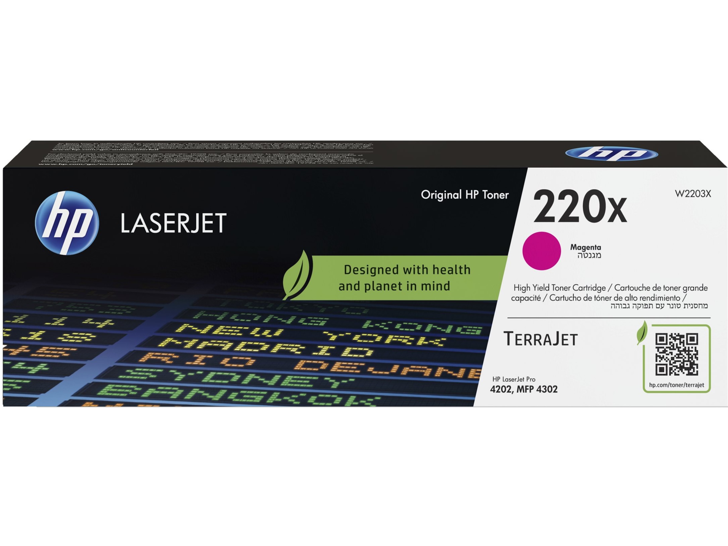 HP Toner 220X Magenta Lasertoner