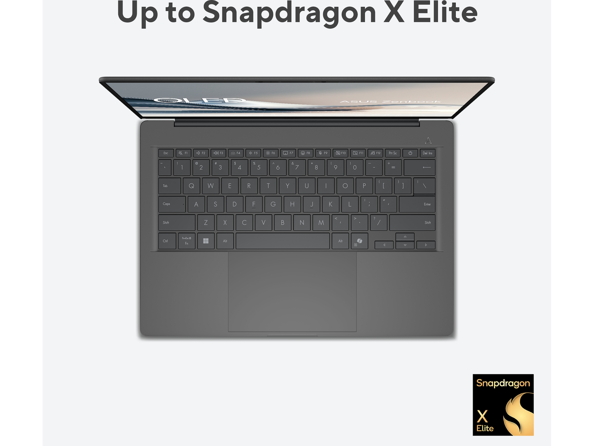 Asus Zenbook A14 UX3407QA 14" WUXGA OLED (grey) PC - Bærbar / laptop