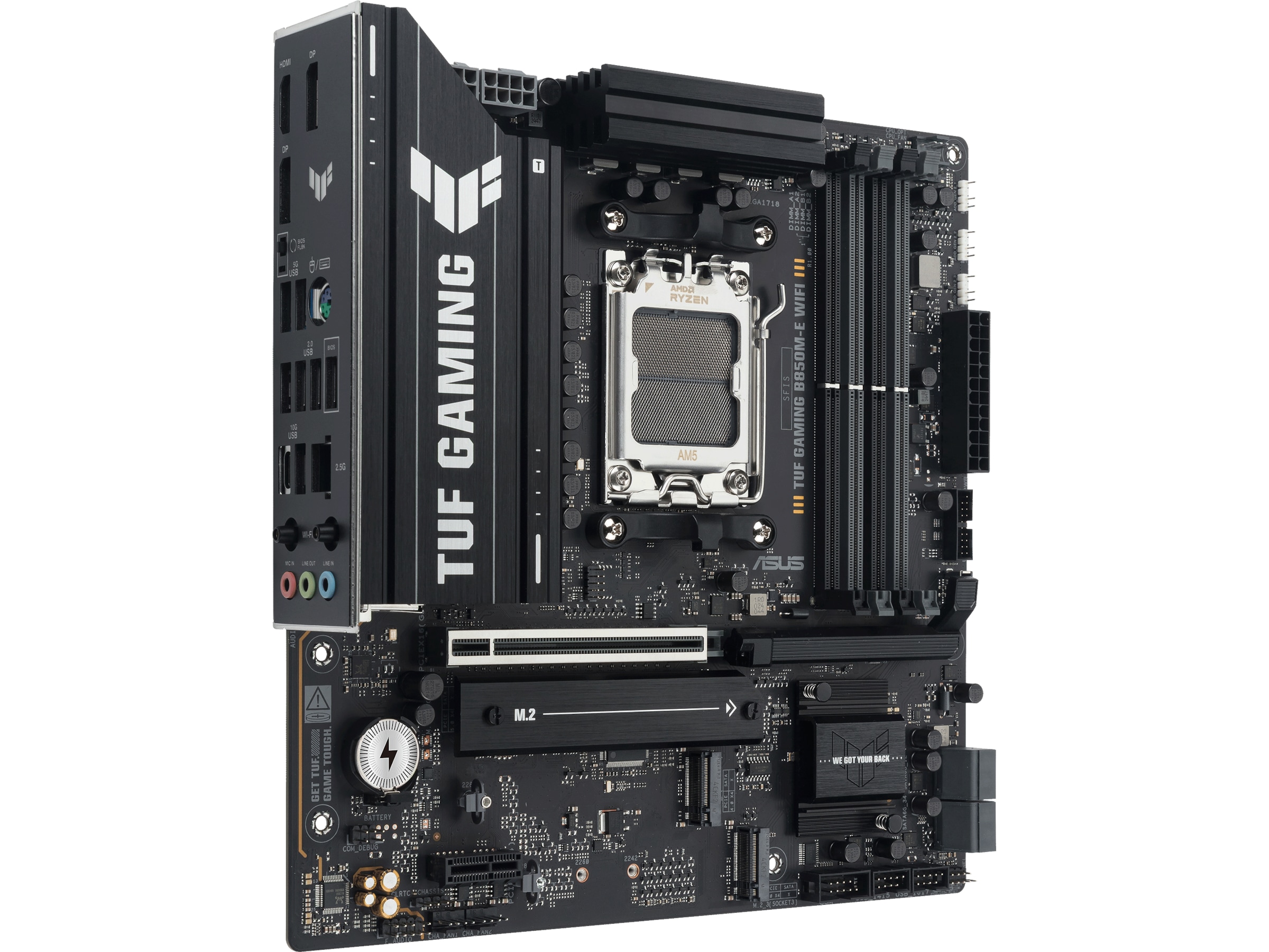 Asus TUF Gaming B850M-E WIFI Hovedkort AMD Socket